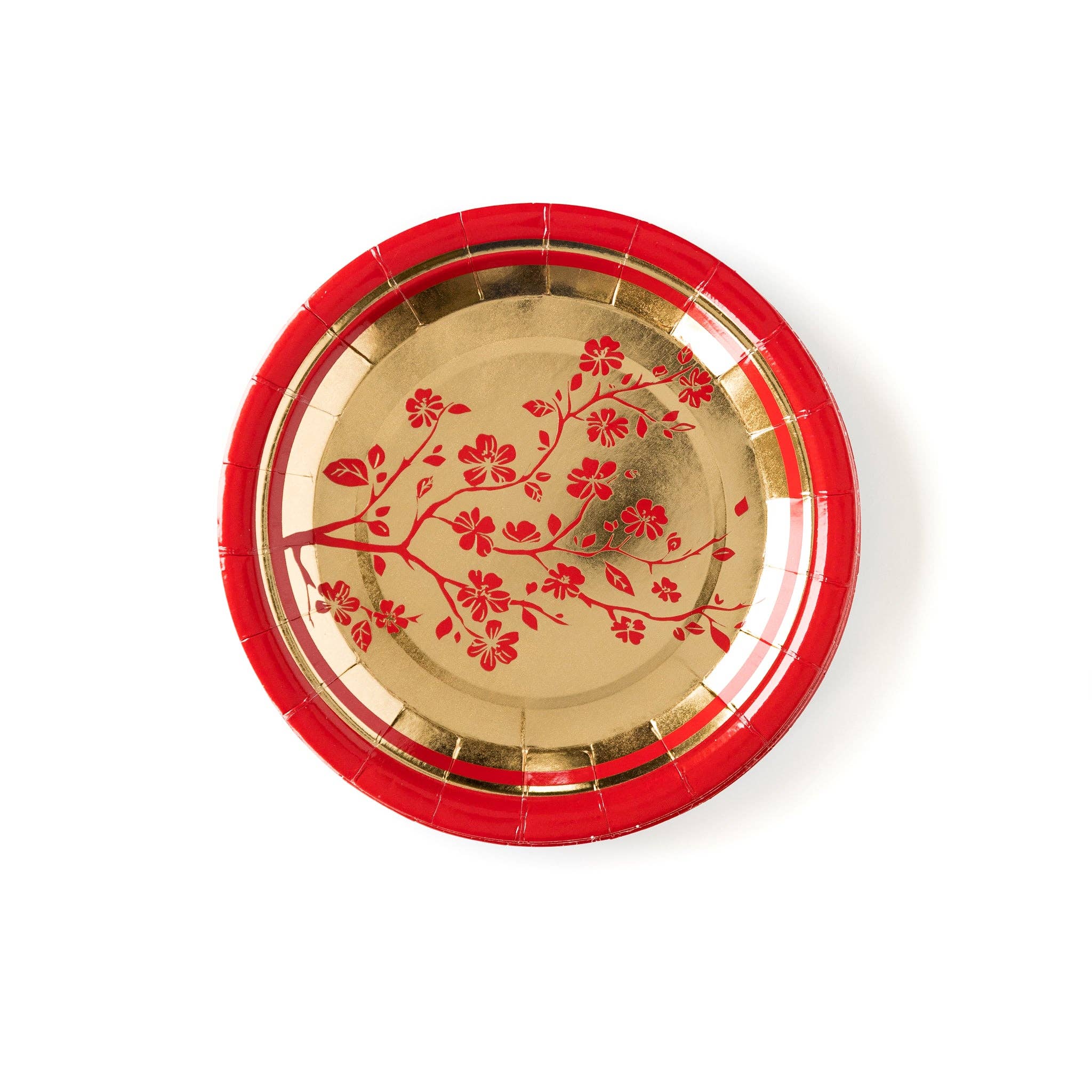 CNY141 - Chinese New Year 7" Floral Plates