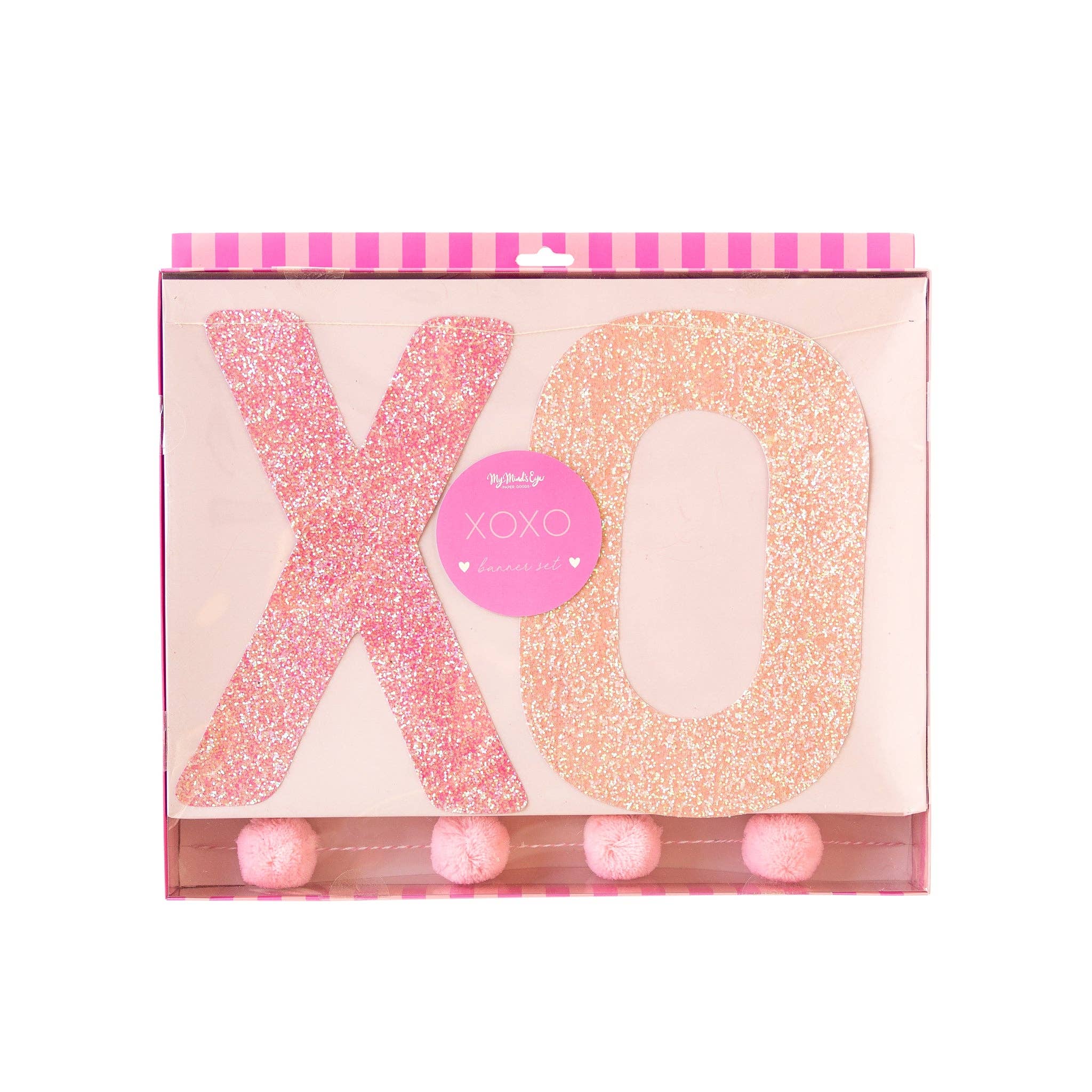 VAL1006 - XOXO Glitter Banner Set