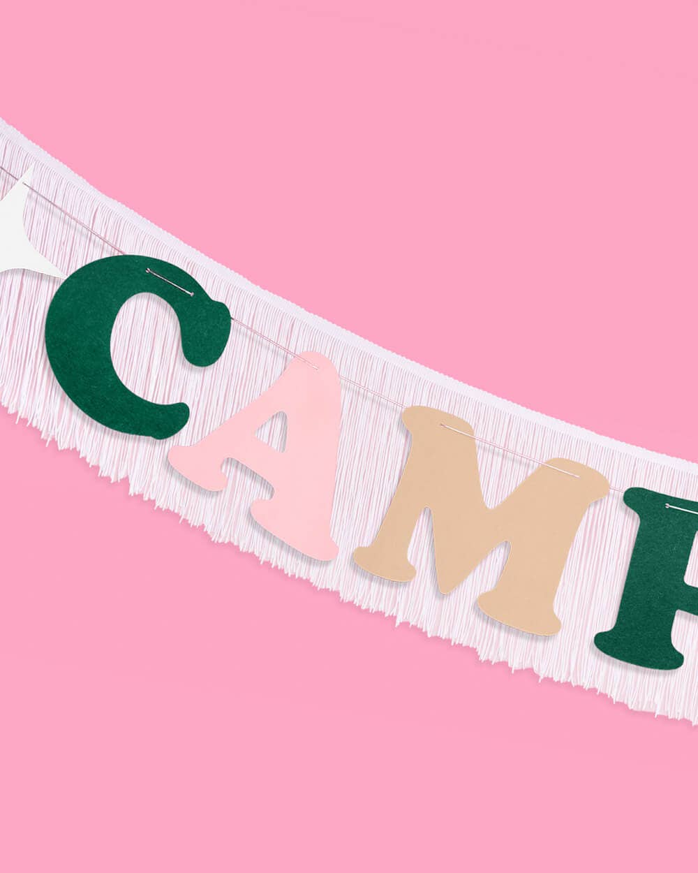Camp Bride Fringe Banner, Bachelorette, Bride Gift, Engaged