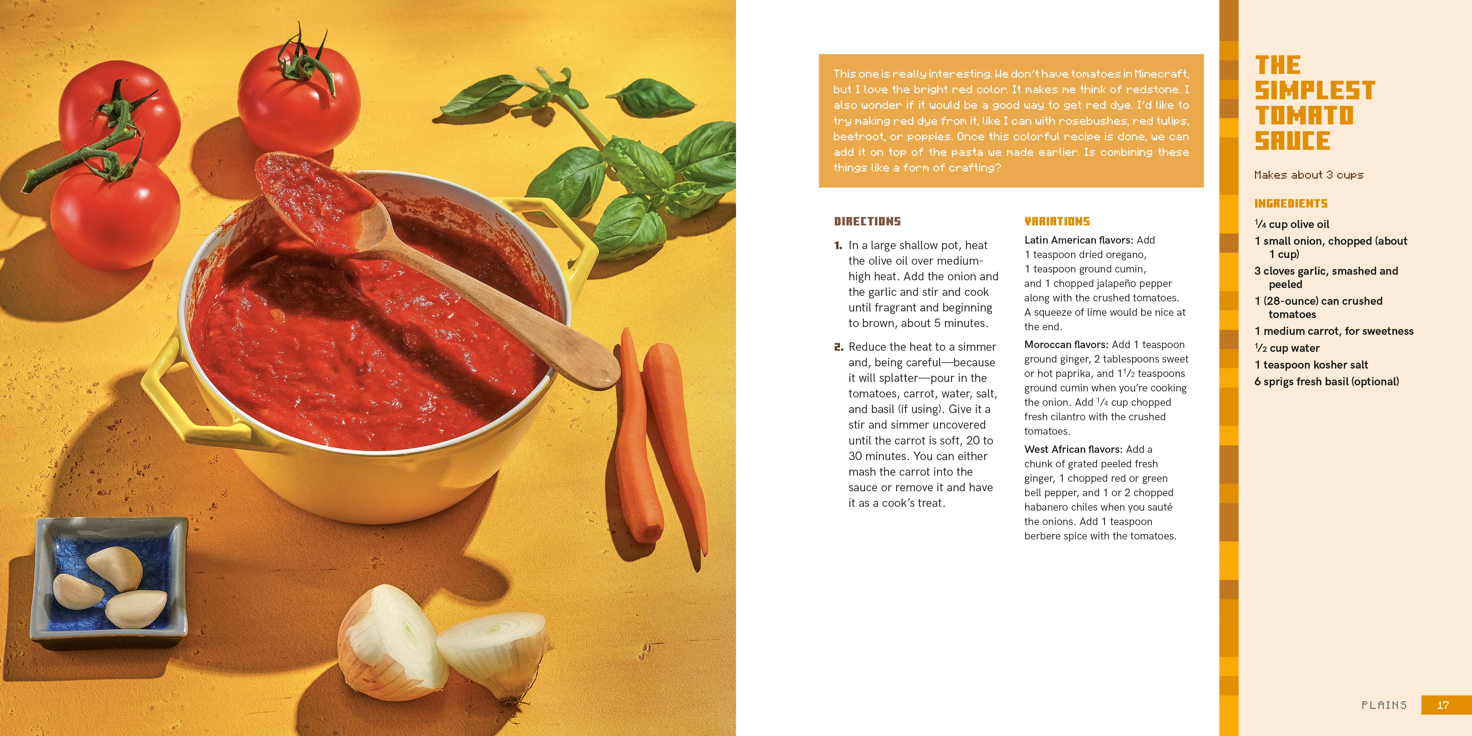The Crafter's Kitchen: An Official Minecraft Cookbook