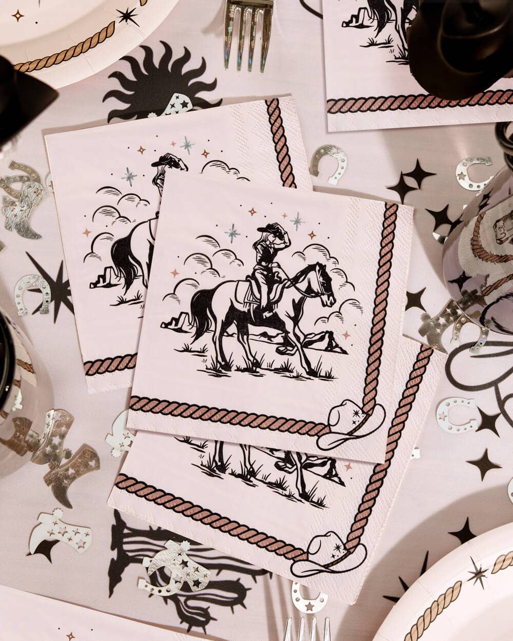 Texas Hold 'Em Napkins - 25 paper napkins