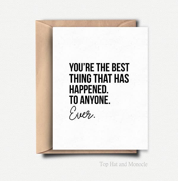 Best Thing Love Card / Valentines Day Card