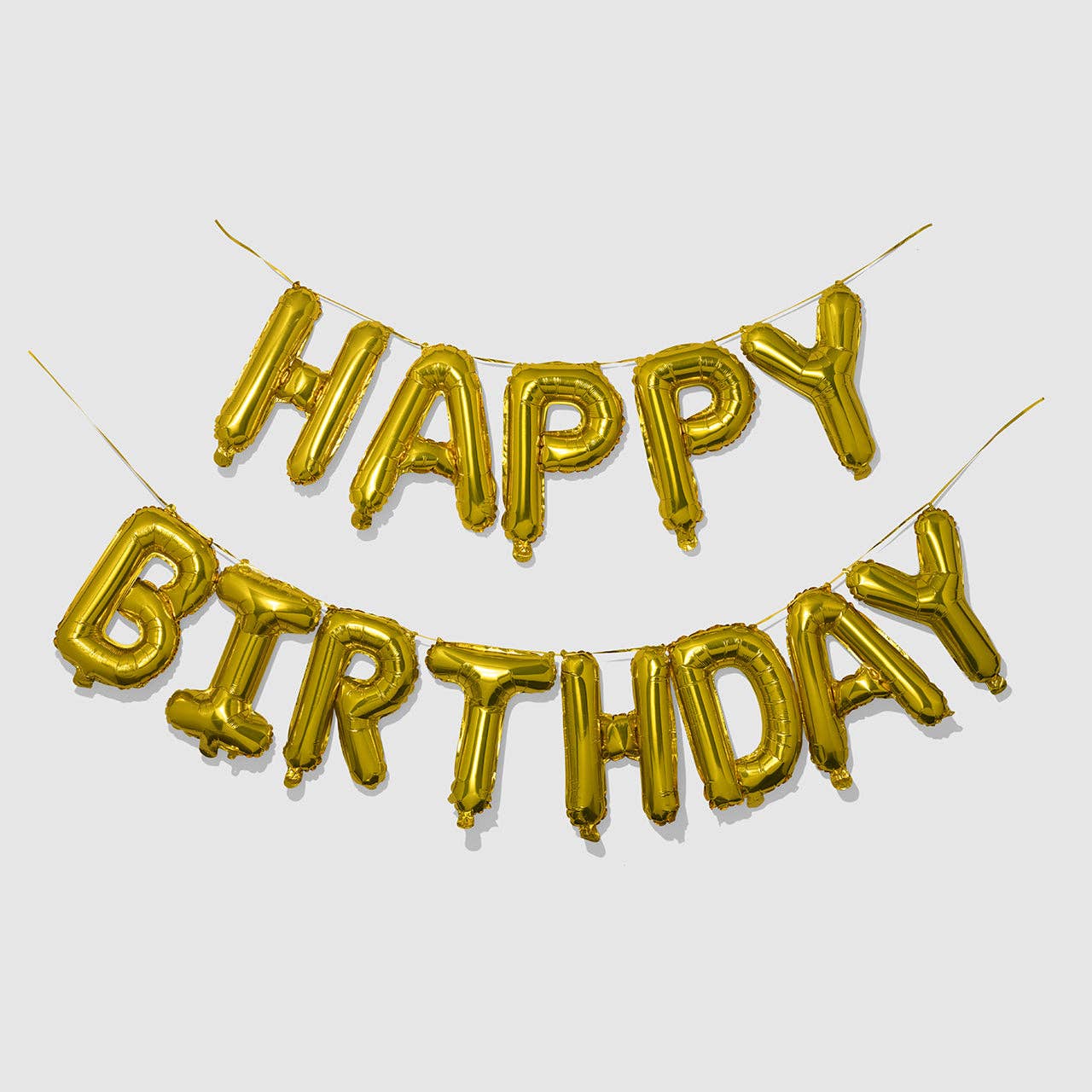 Happy Birthday Balloon Banner