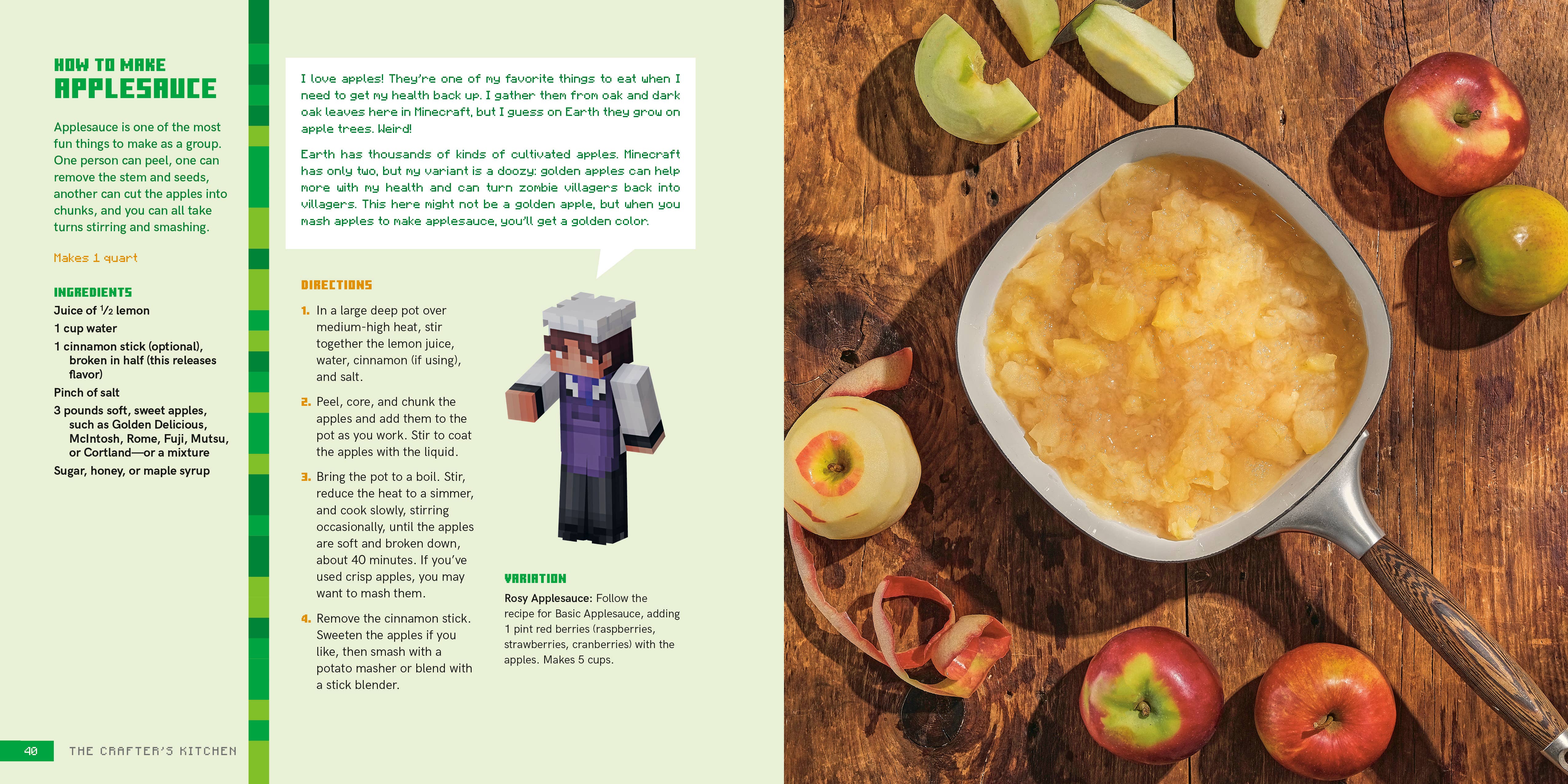 The Crafter's Kitchen: An Official Minecraft Cookbook