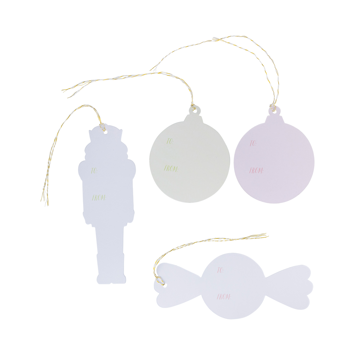 PLGT158- Nutcracker DIsco Tag Set