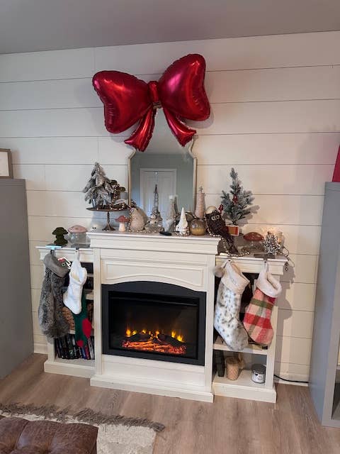 Red Bow Balloon 40"