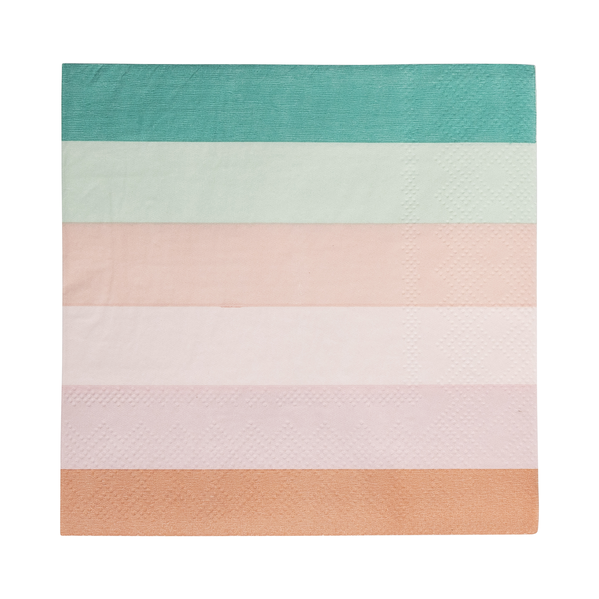 PLMER38 - Mermaid Stripes Cocktail Napkin