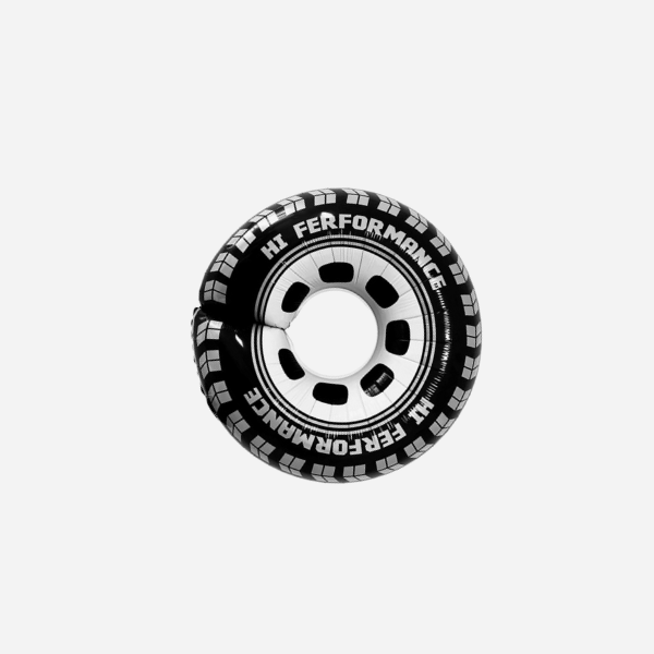Race Car Tire Foil Balloon