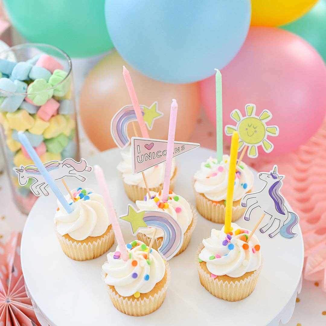 Unicorn Dreams Mini Toppers (10 per pack)