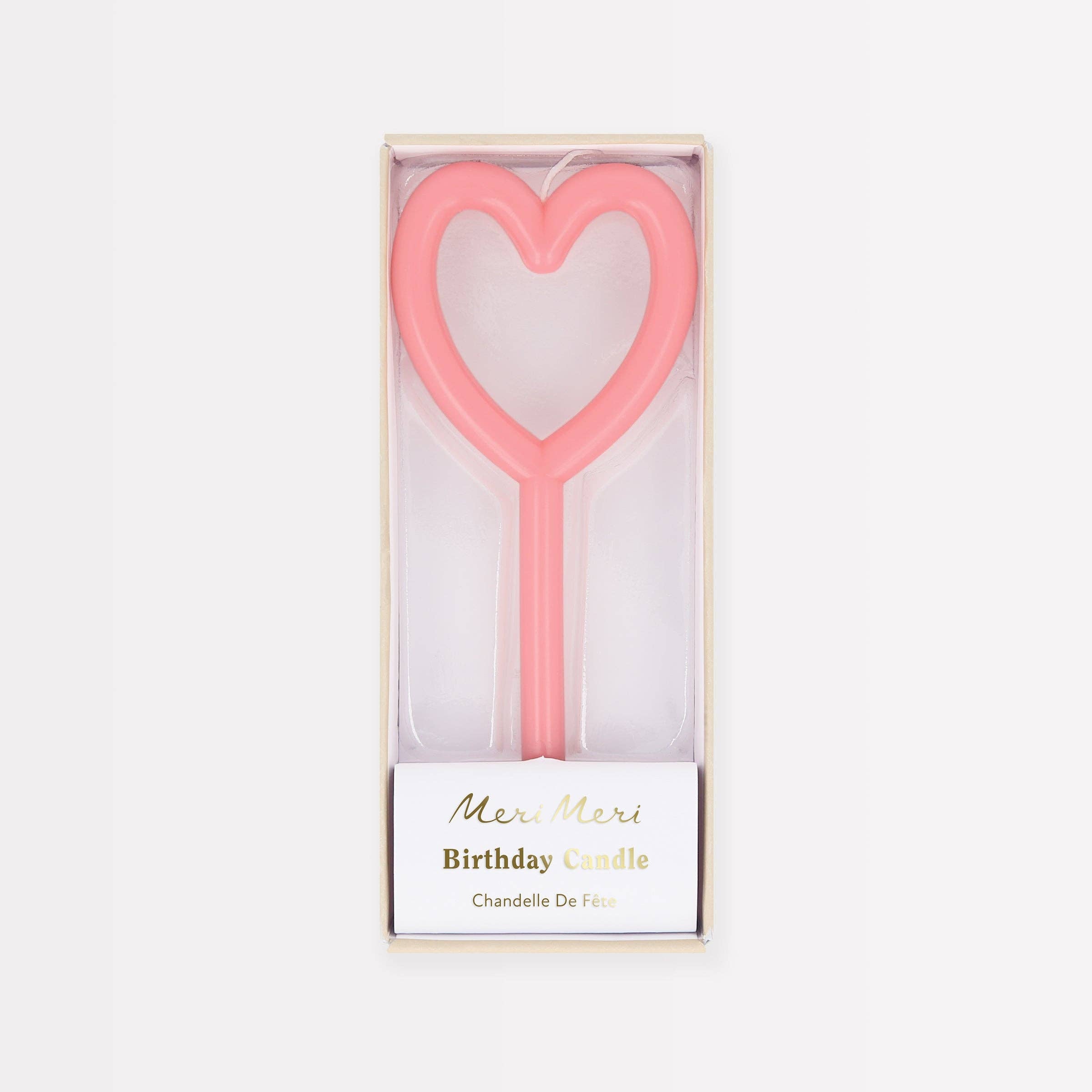 Slim Heart Candle