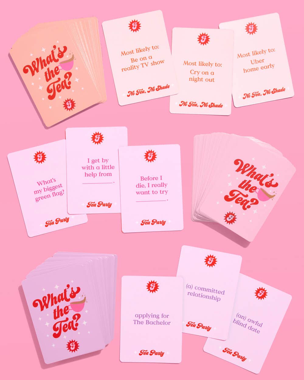 What's the Tea? Game - group card game, gift