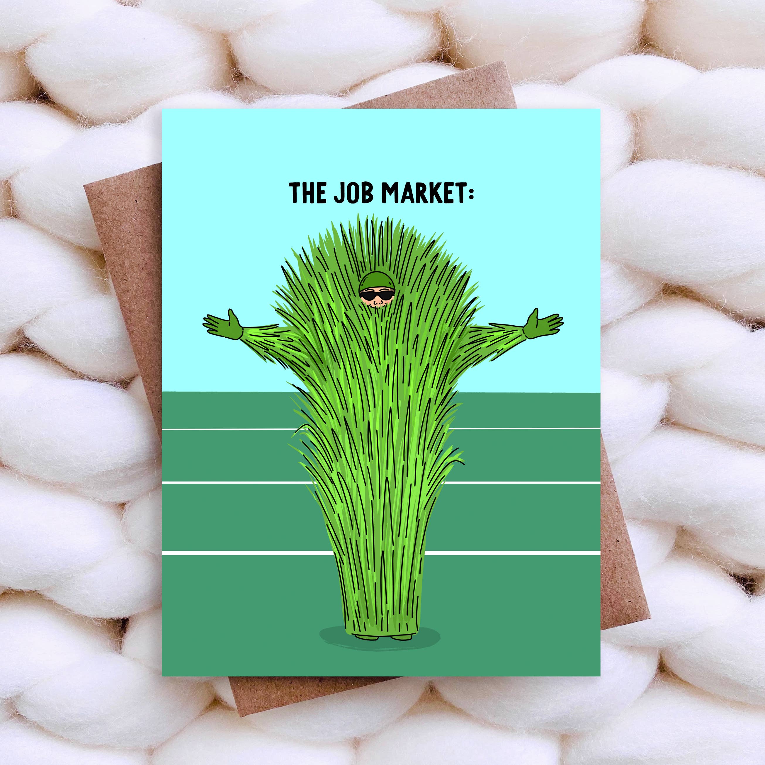 Job Market Graduation Card Funny Pop Culture Congrats Card