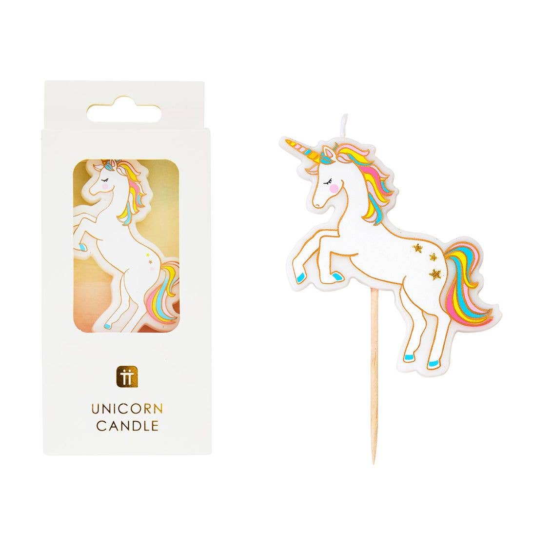 Unicorn Birthday Candle | Cake Candles |