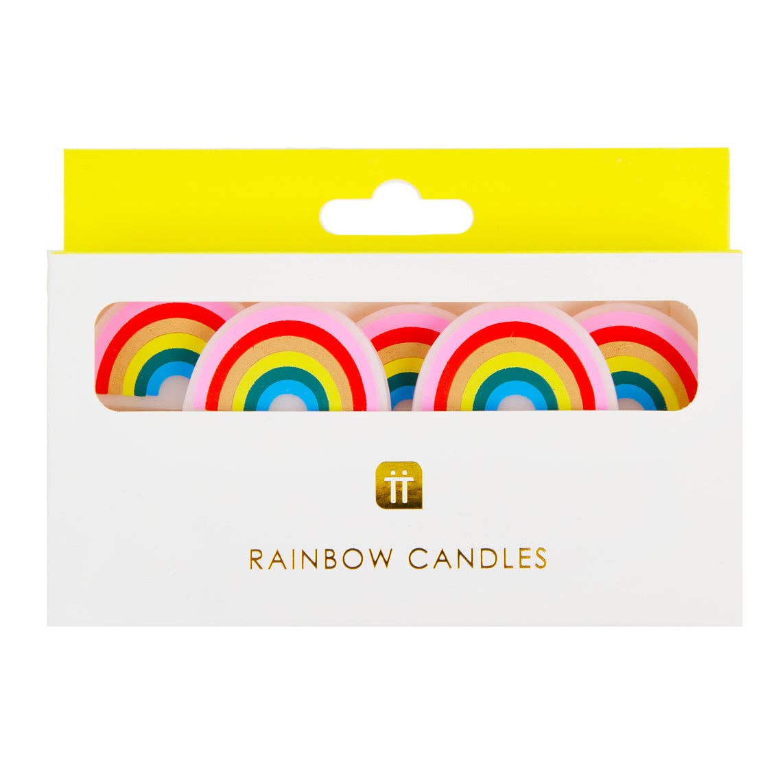 Rainbow Shaped Birthday Candles | Cake Candles |