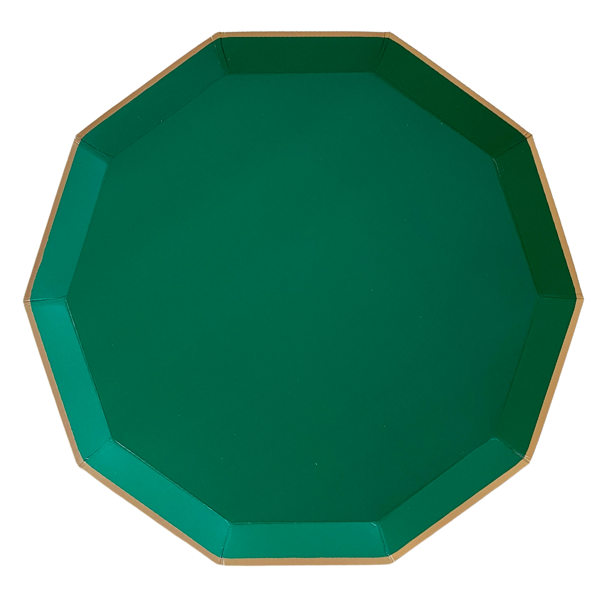 EMERALD GREEN PREMIUM DINNER PLATES