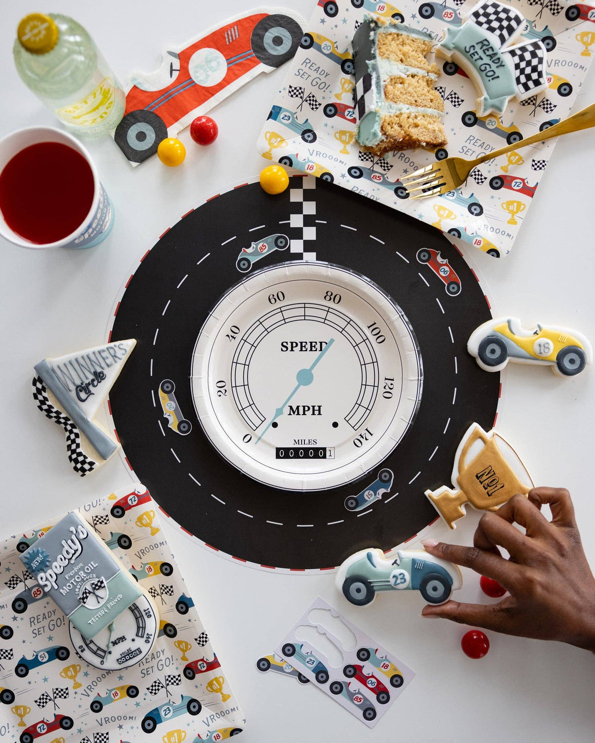 MIL1040 - Miles per Hour - Speedometer Plate