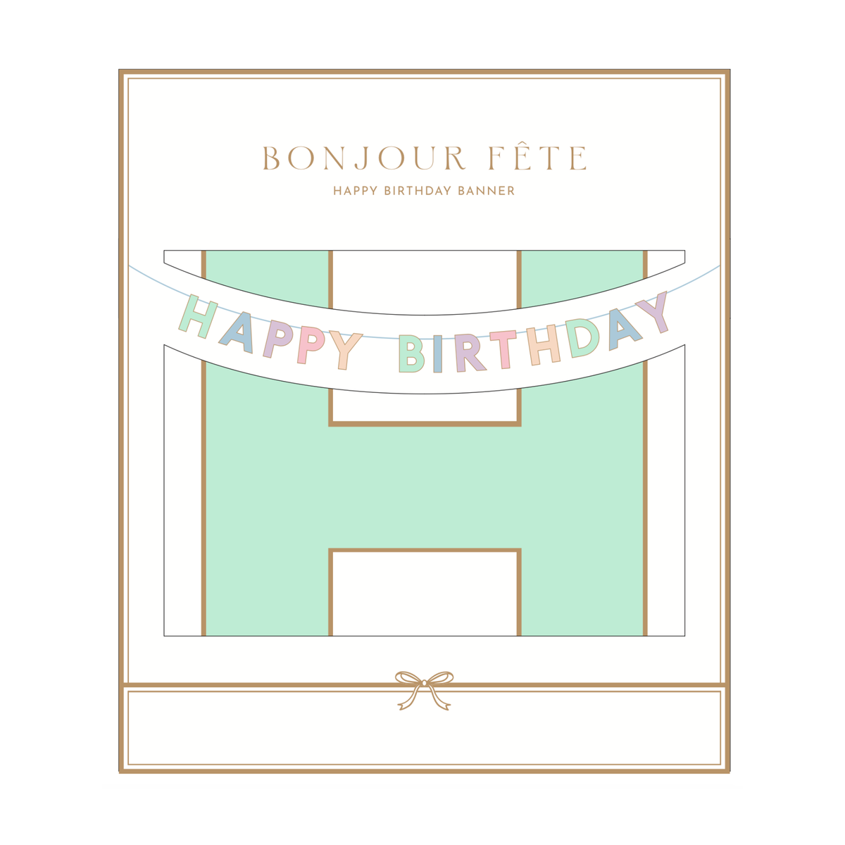 PASTEL HAPPY BIRTHDAY SIGNATURE BANNER