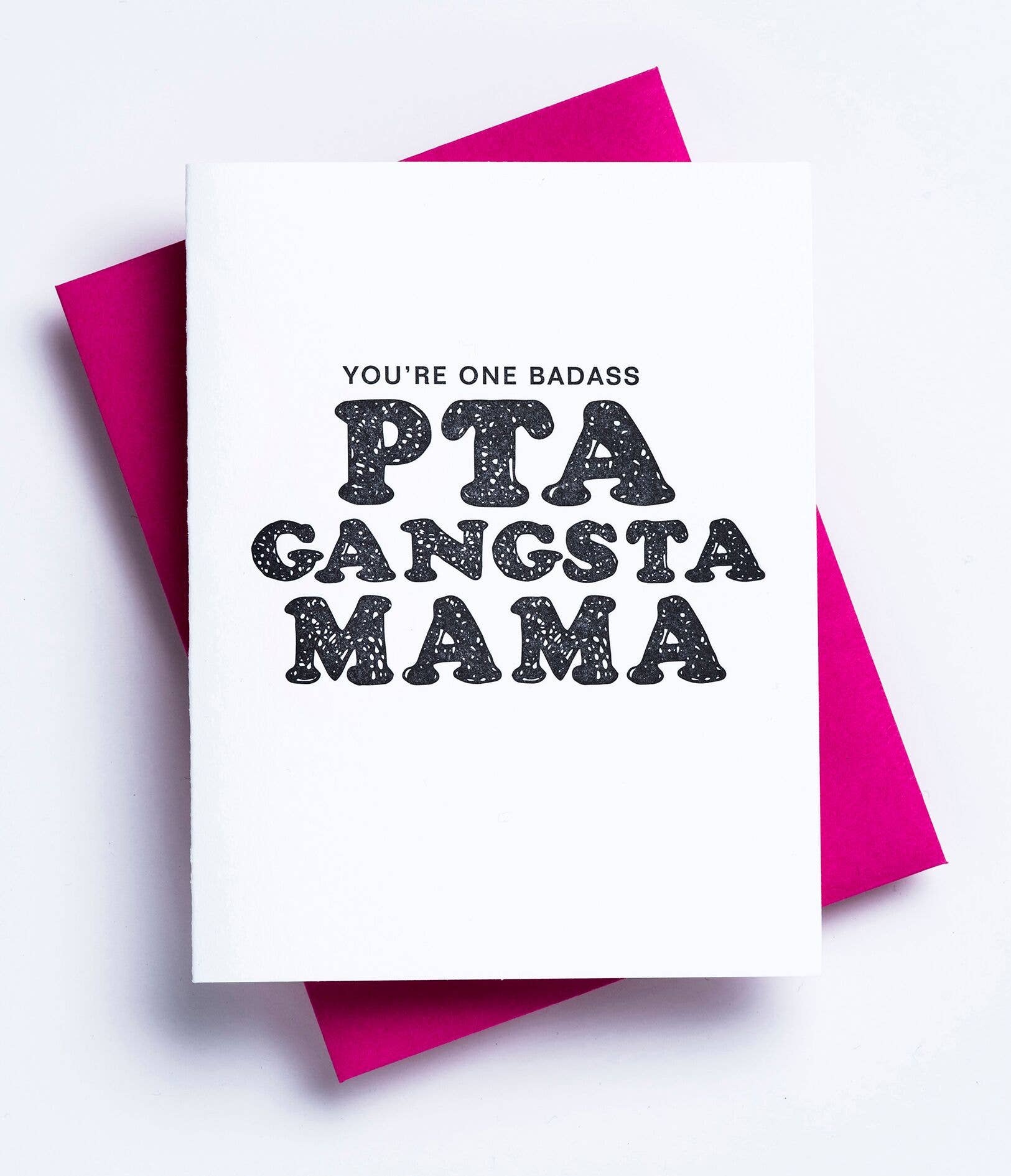 PTA Mom Card - Funny Mother's Day Card for Friend, Greeting