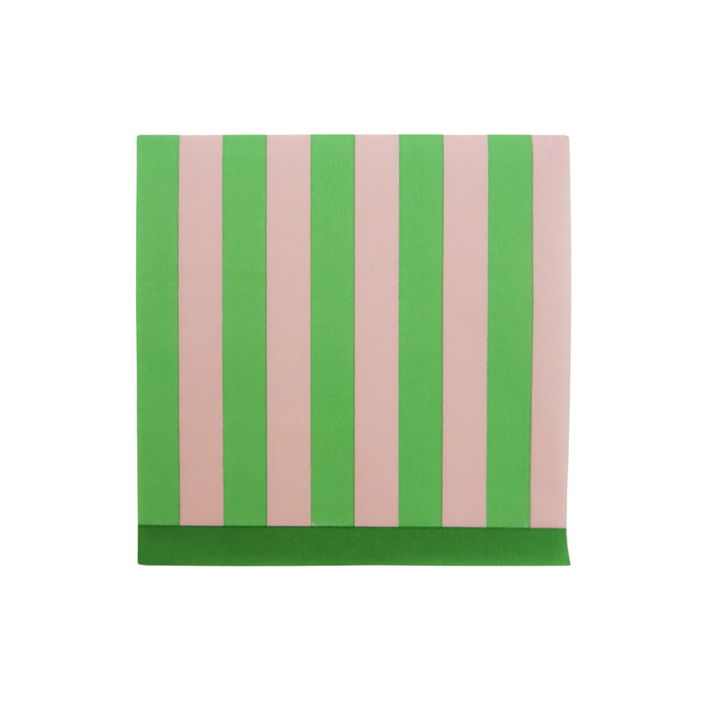 Camp Bachelorette Stripe Cocktail Napkins