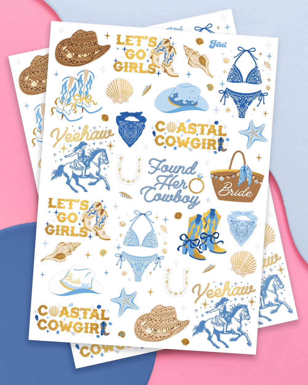 Coastal Cowgirl Bach Tattoos | beach, western, bride