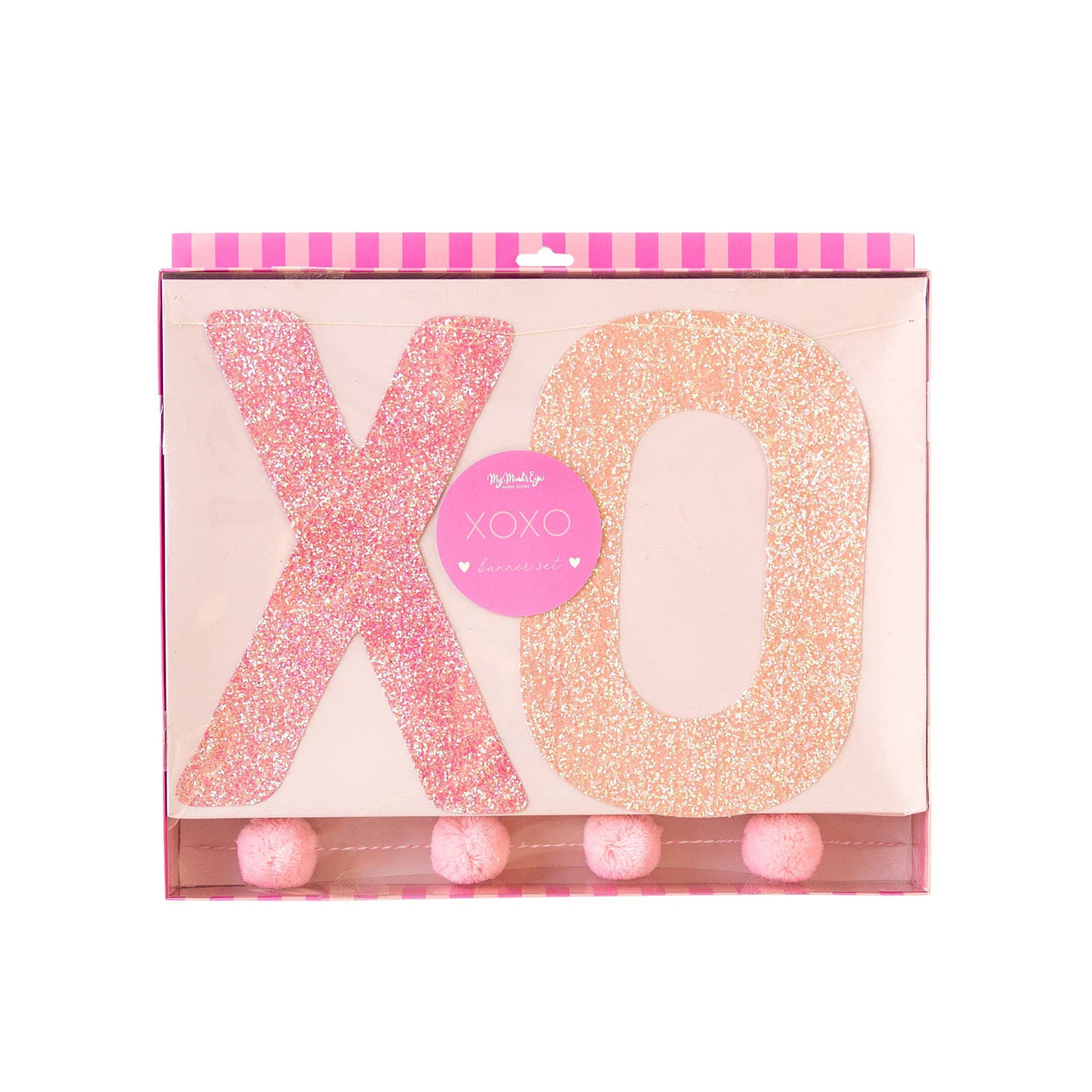 VAL1006 - XOXO Glitter Banner Set