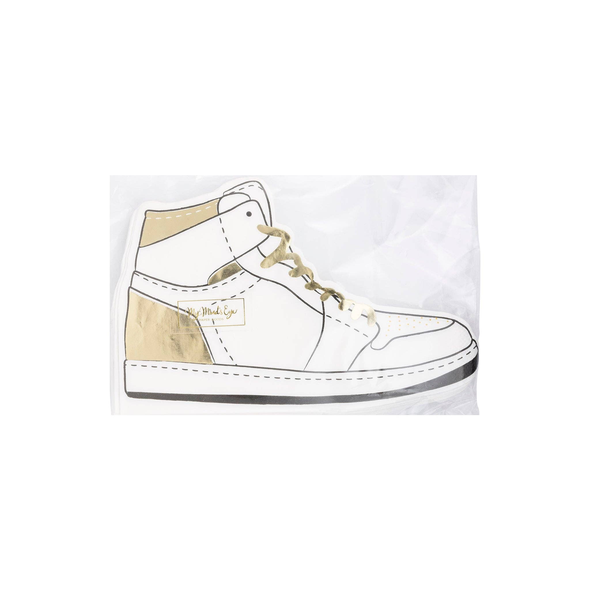 BBL1039 - Hightop Shoe Shaped Paper Dinner Napkin