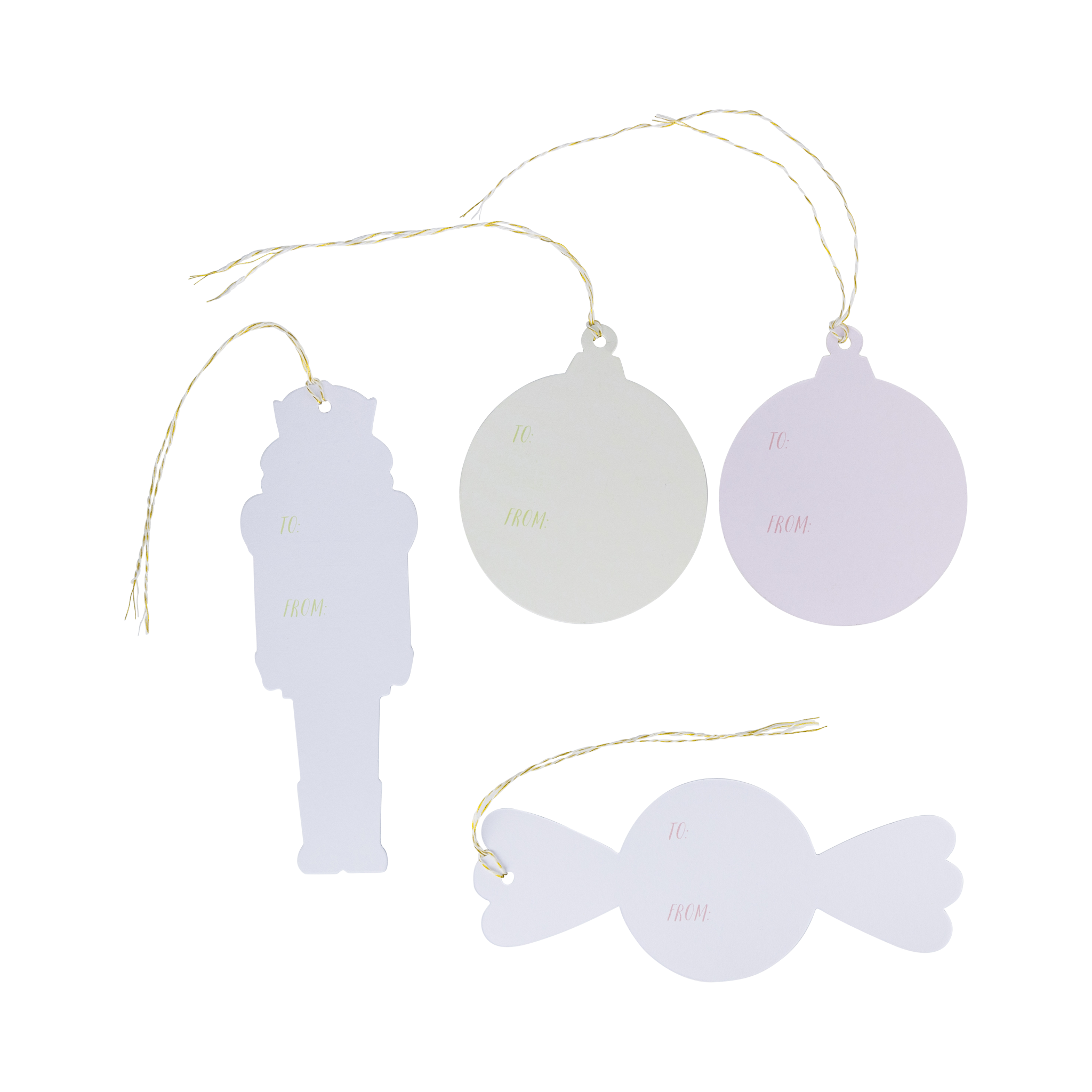 PLGT158- Nutcracker DIsco Tag Set