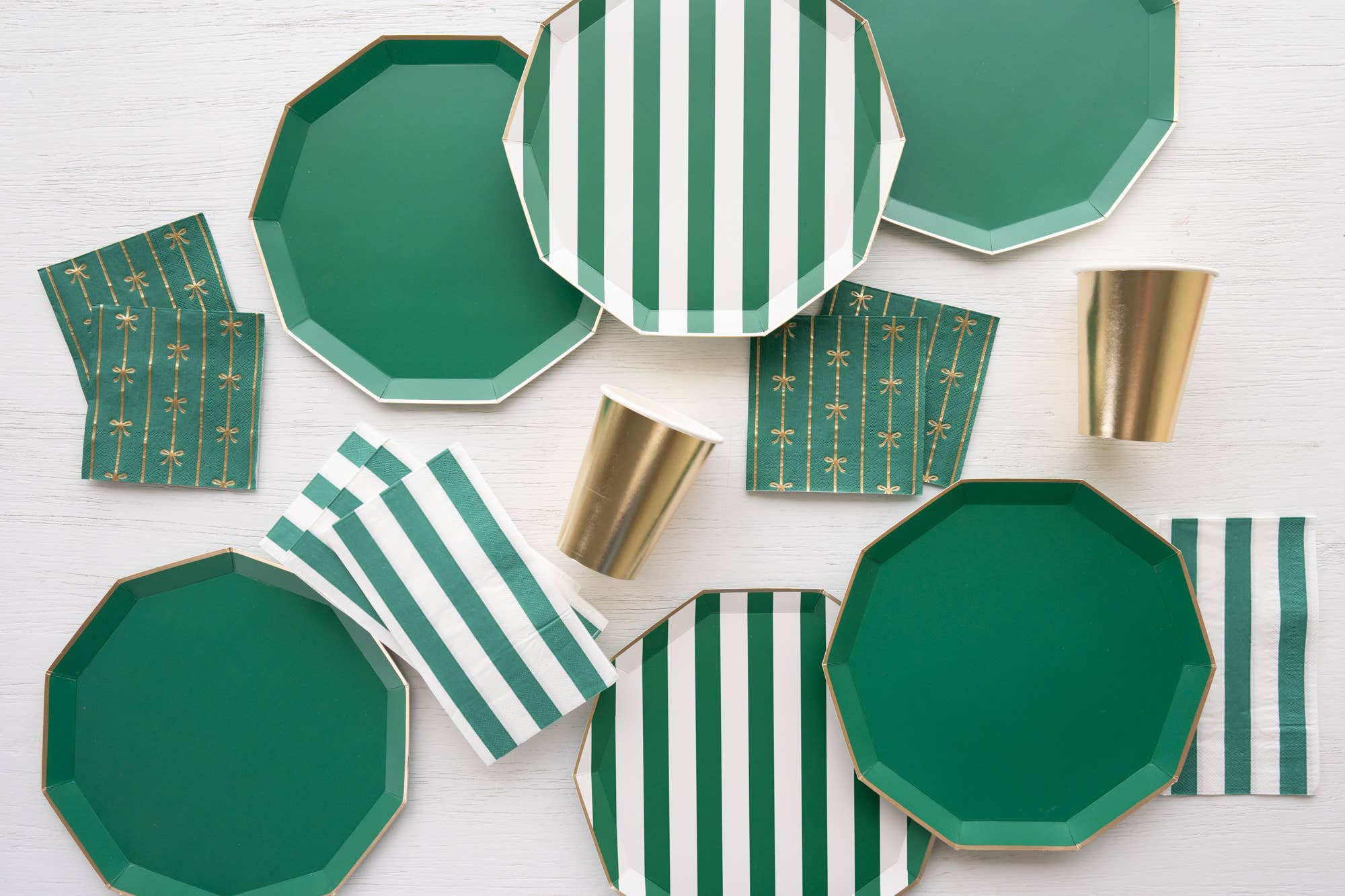 EMERALD BOW SMALL NAPKINS