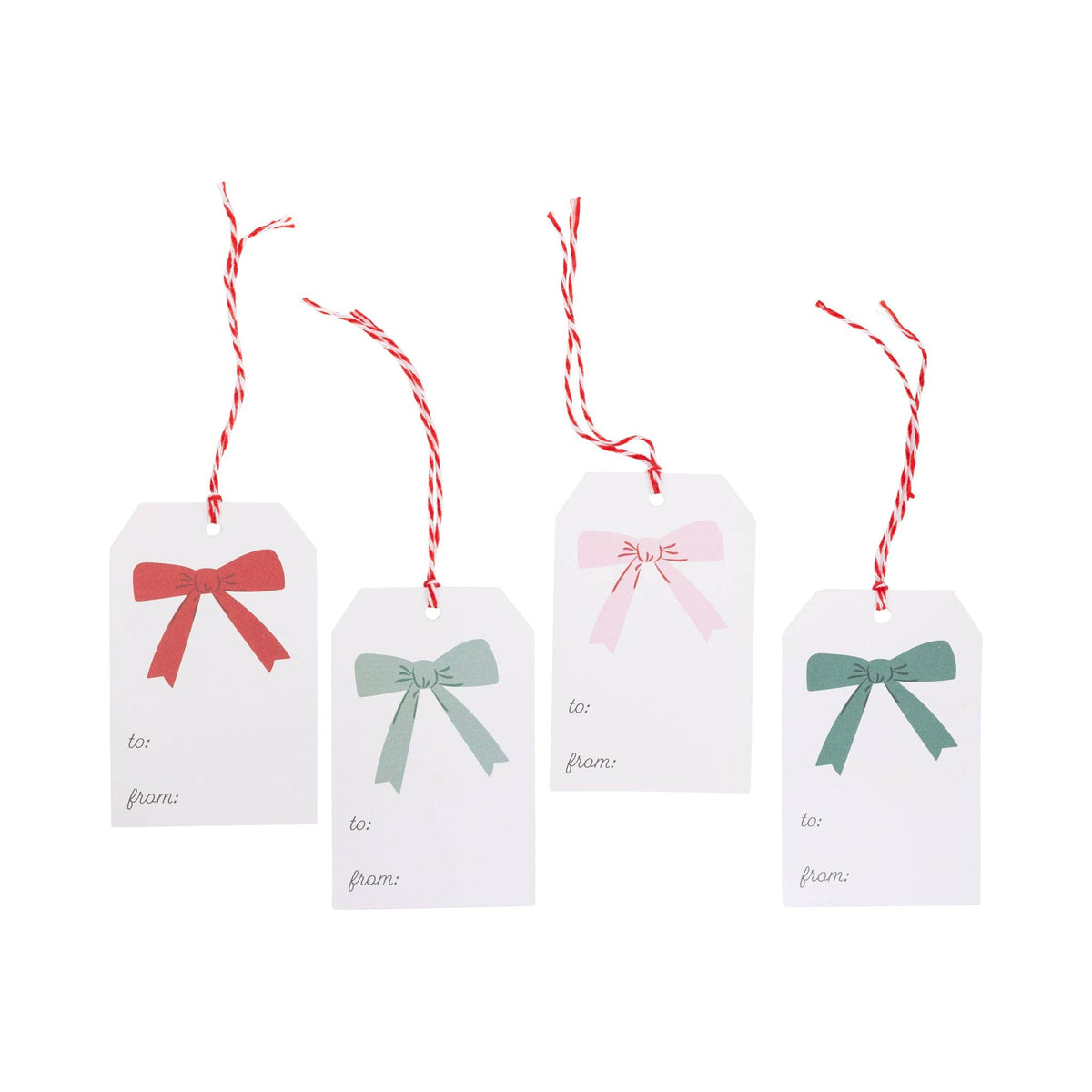 PLGT192 - Bow Gift Tag Set