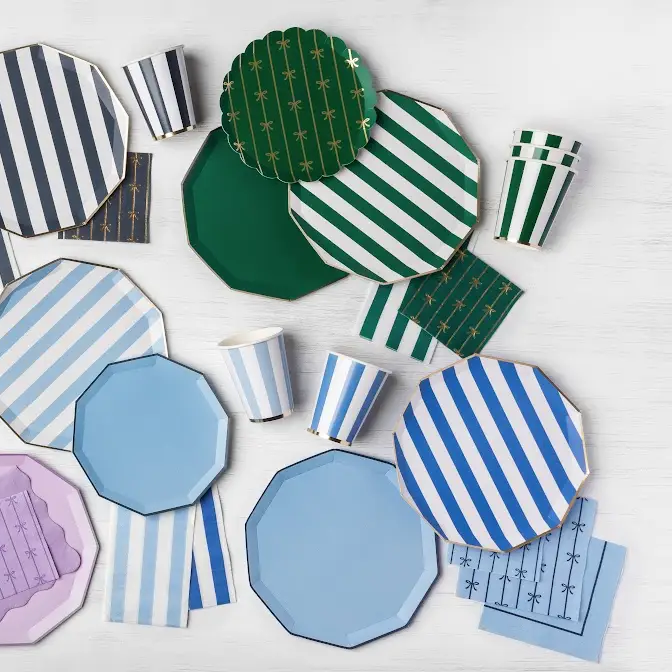 EMERALD BOW SMALL PLATES
