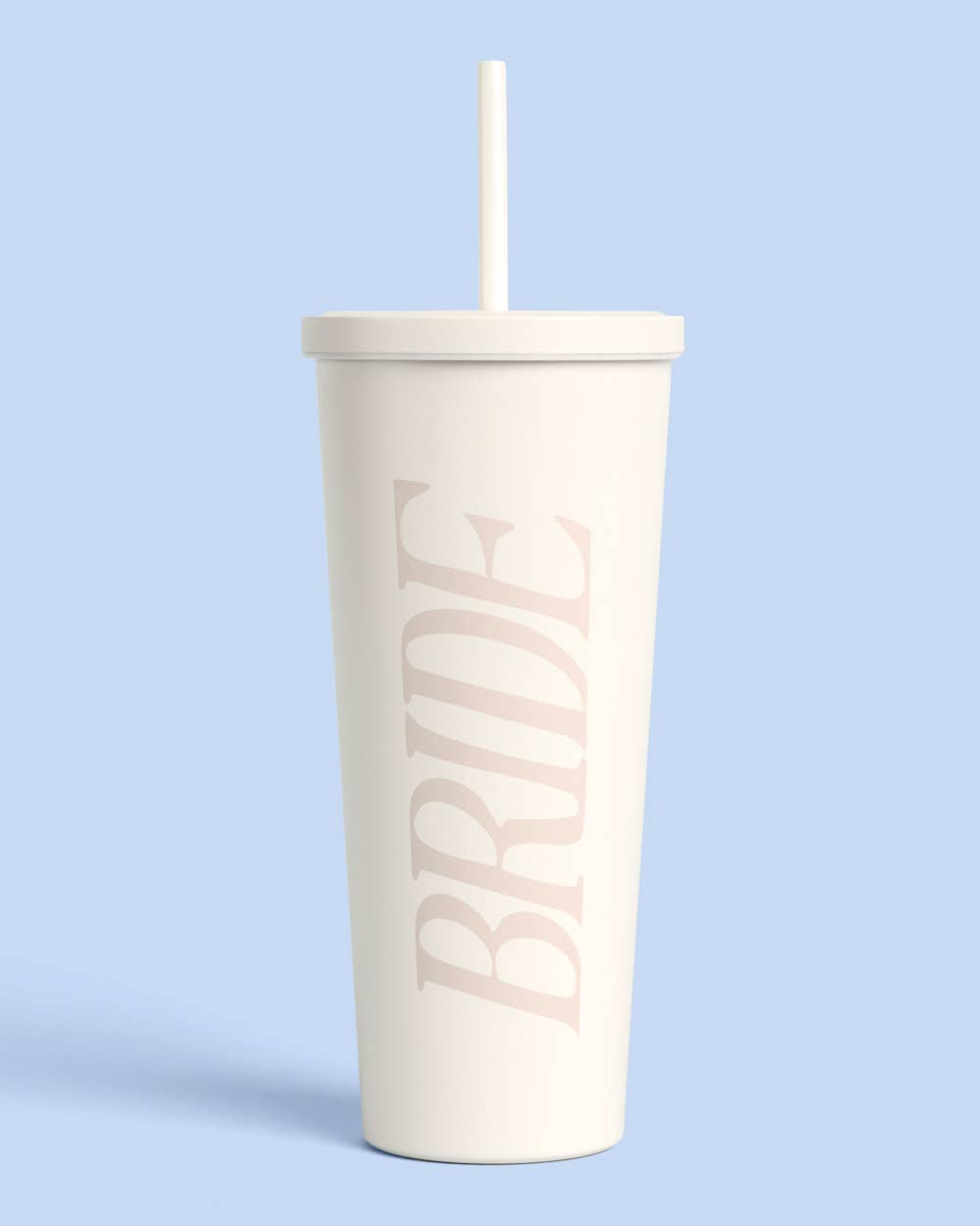 Bride Monochromatic Tumbler | ivory, bridal, bachelorette