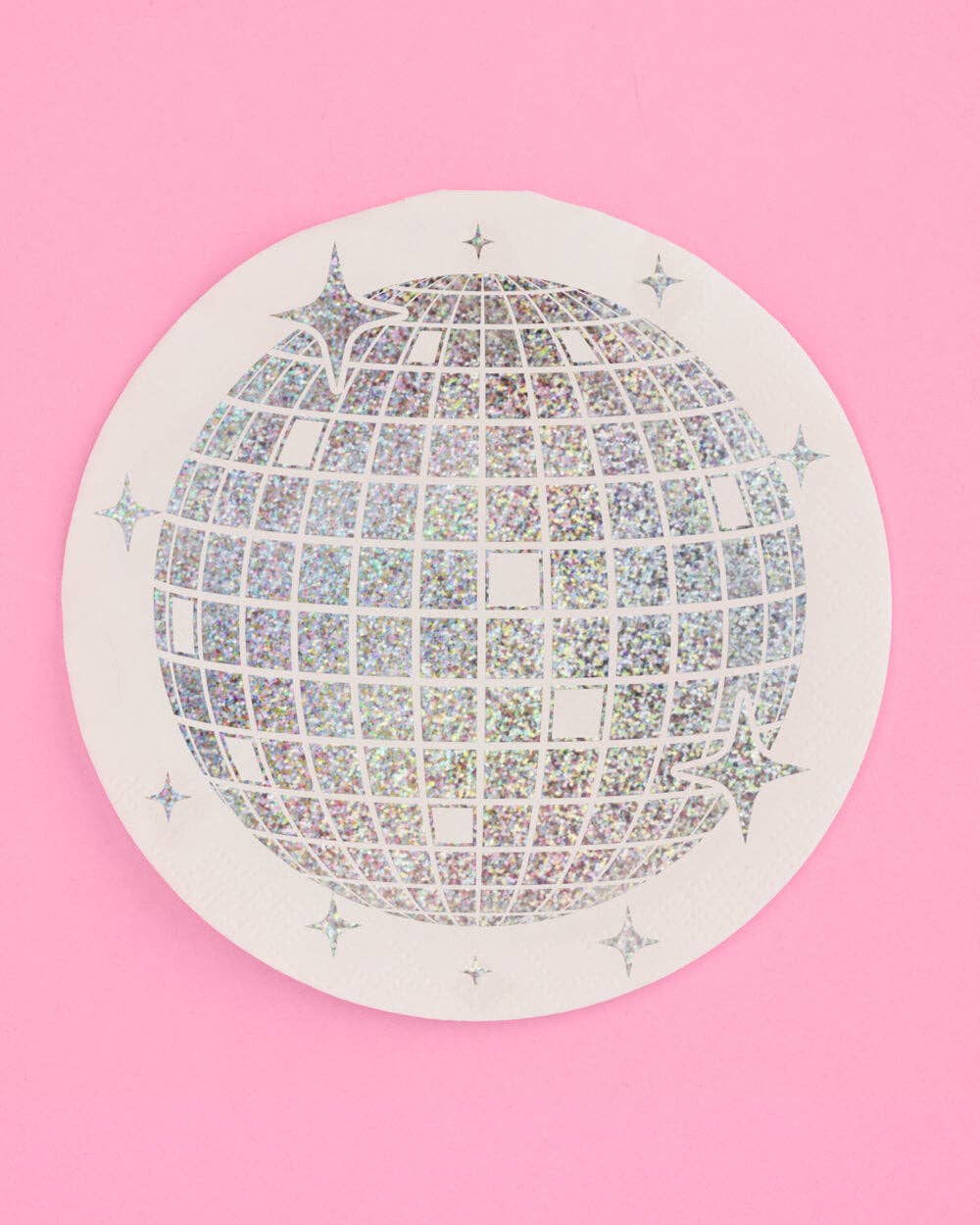 Shimmer Disco Pack - tablecloth, plates + napkins bundle