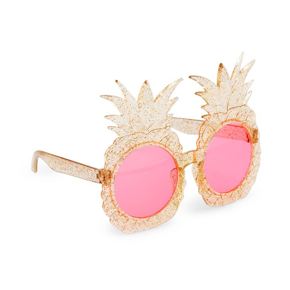 Women's Bachelorette Party Sunglasses - White Hearts