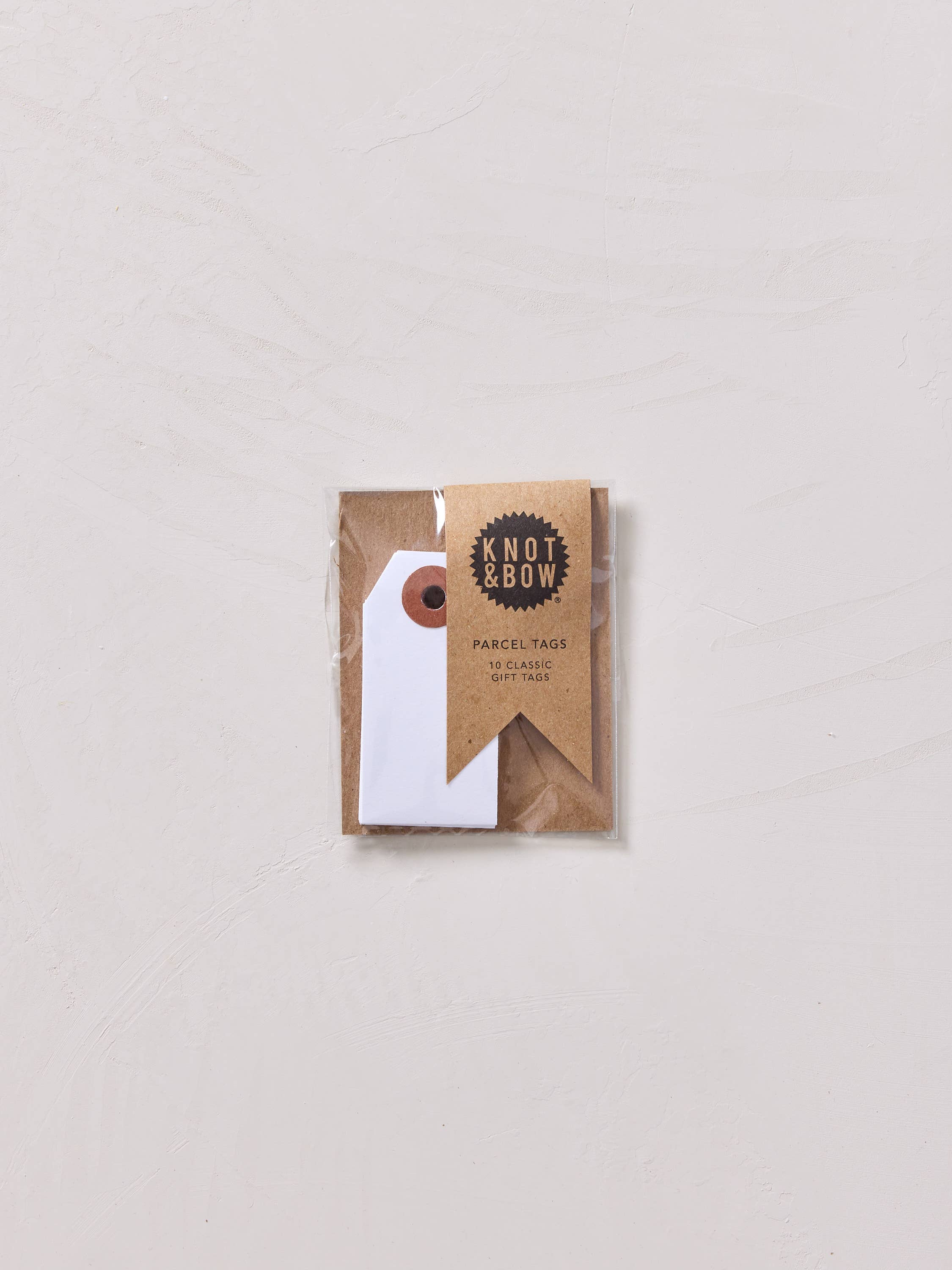 White Parcel Tags