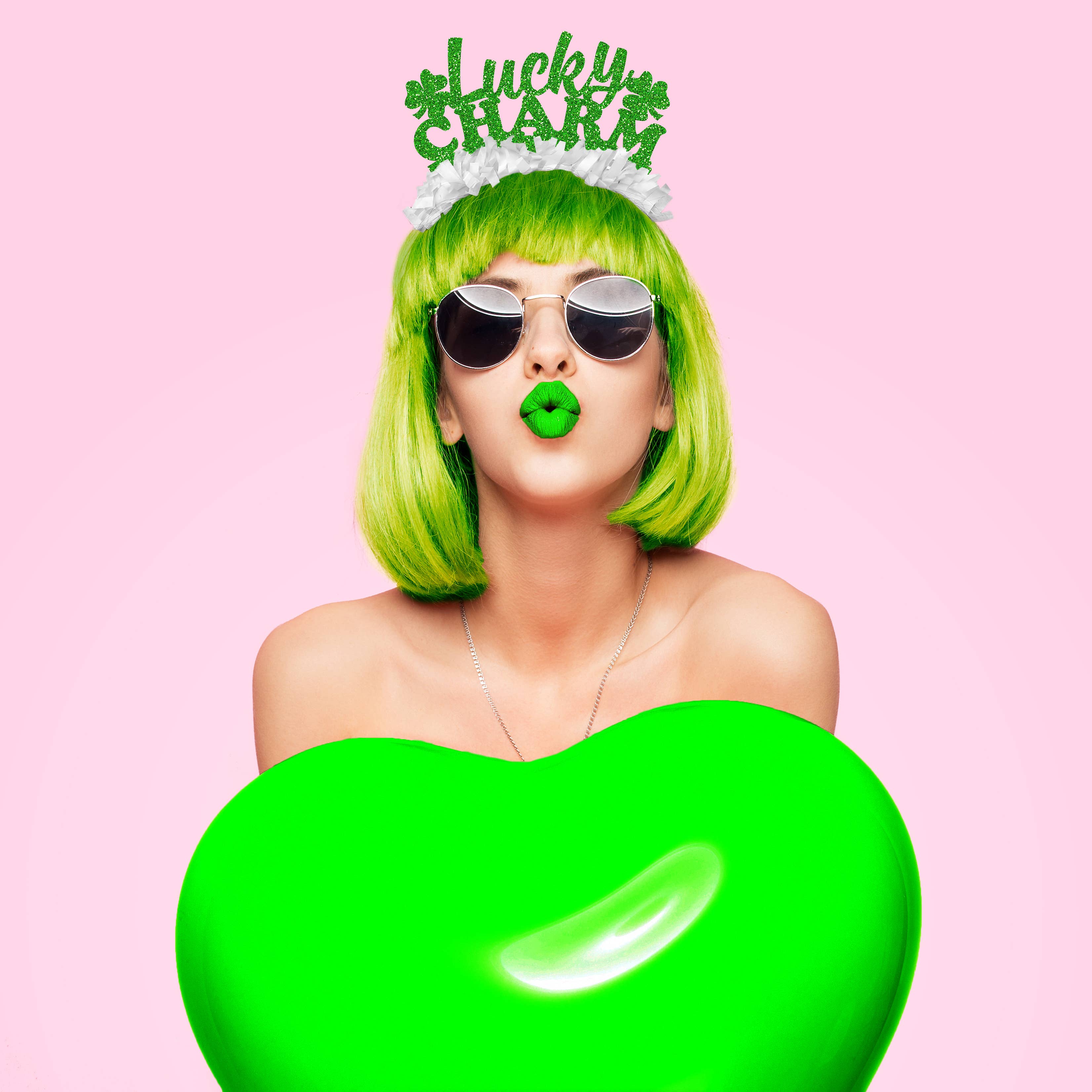 Lucky Charm St. Patricks Day Party Headband Crown