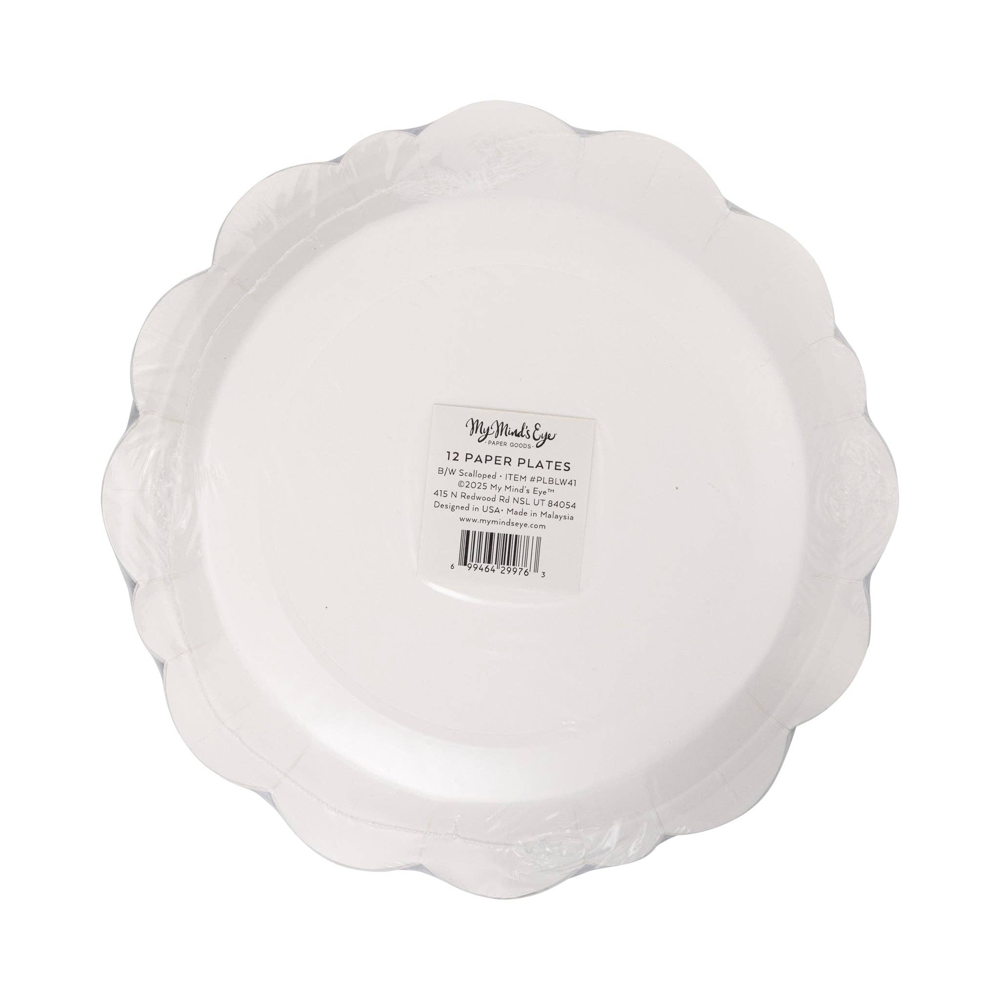 PLBLW41 - Black Edge 11" Plate