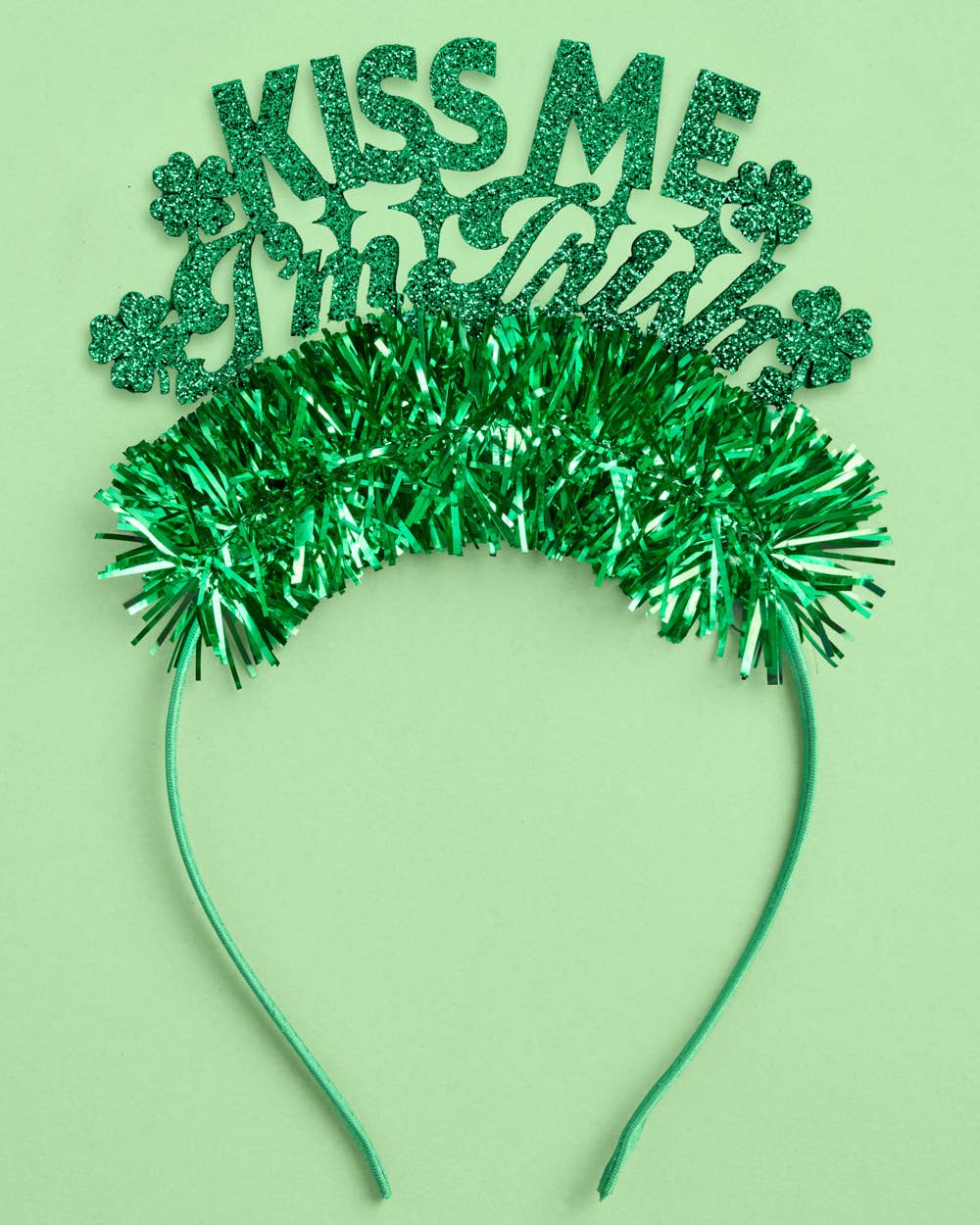 Kiss Me I'm Irish Headband | St Patrick's Day, Shamrock, Pa