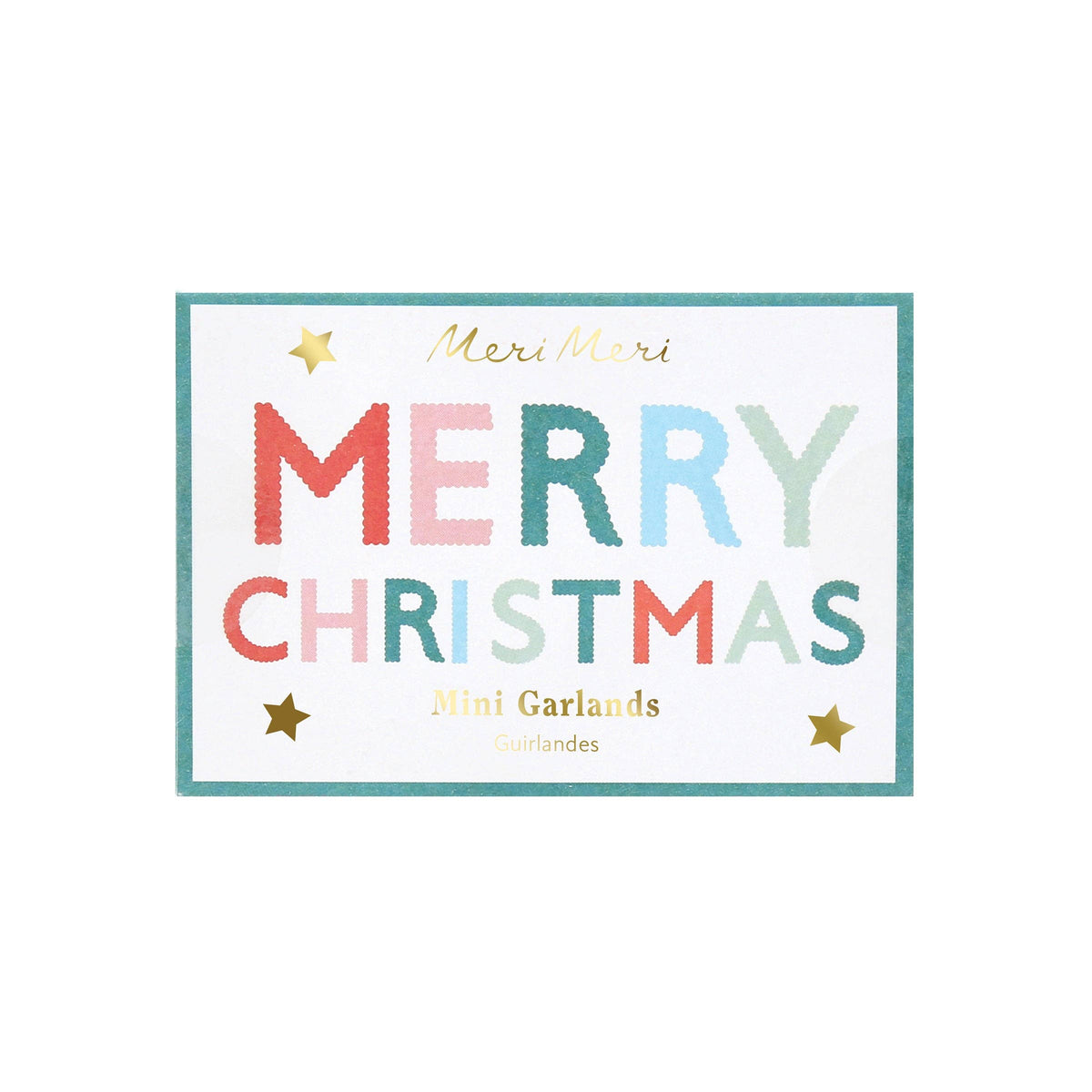 Merry Christmas Mini Matchbox Garland Set