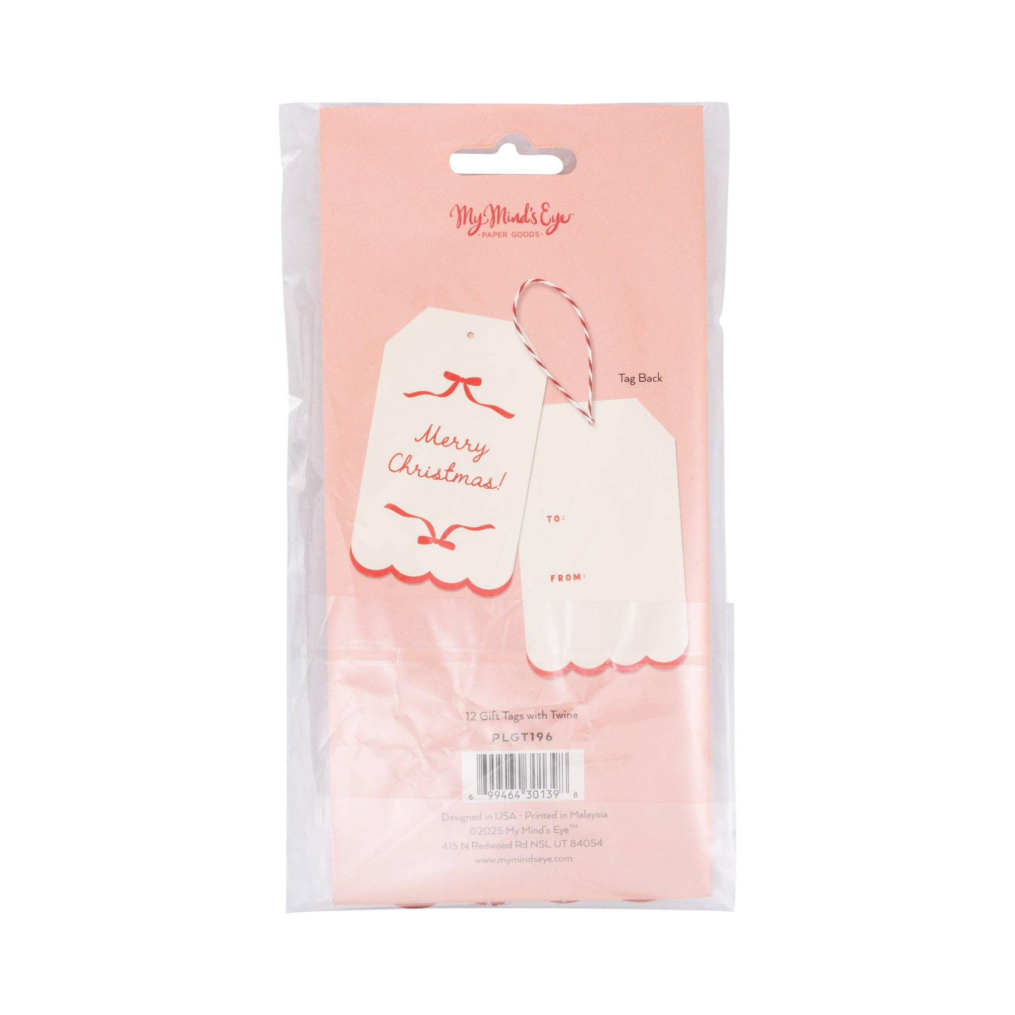 PLGT196 - Merry Christmas Oversized Tags