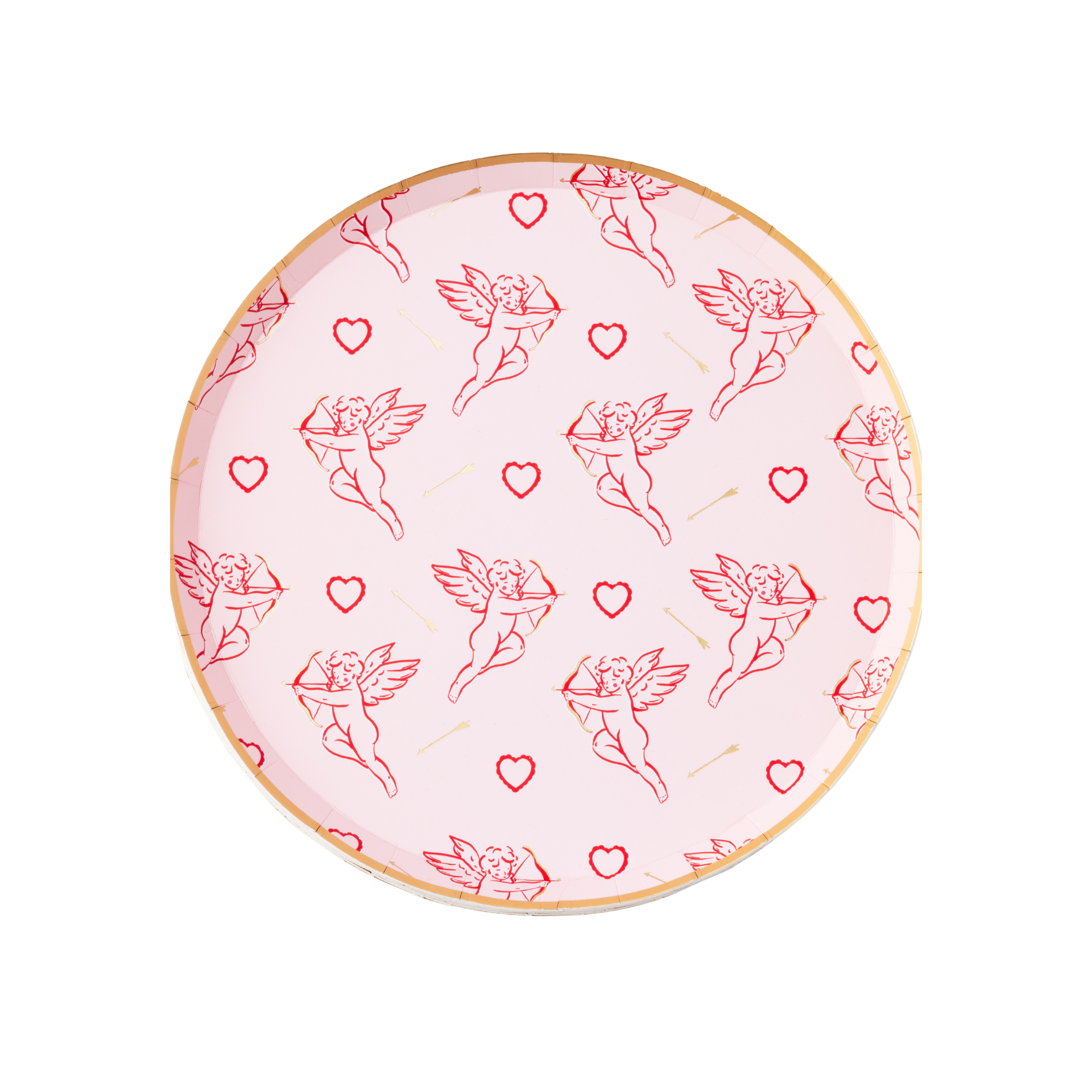 CUPID'S CRUSH PINK SMALL PLATES