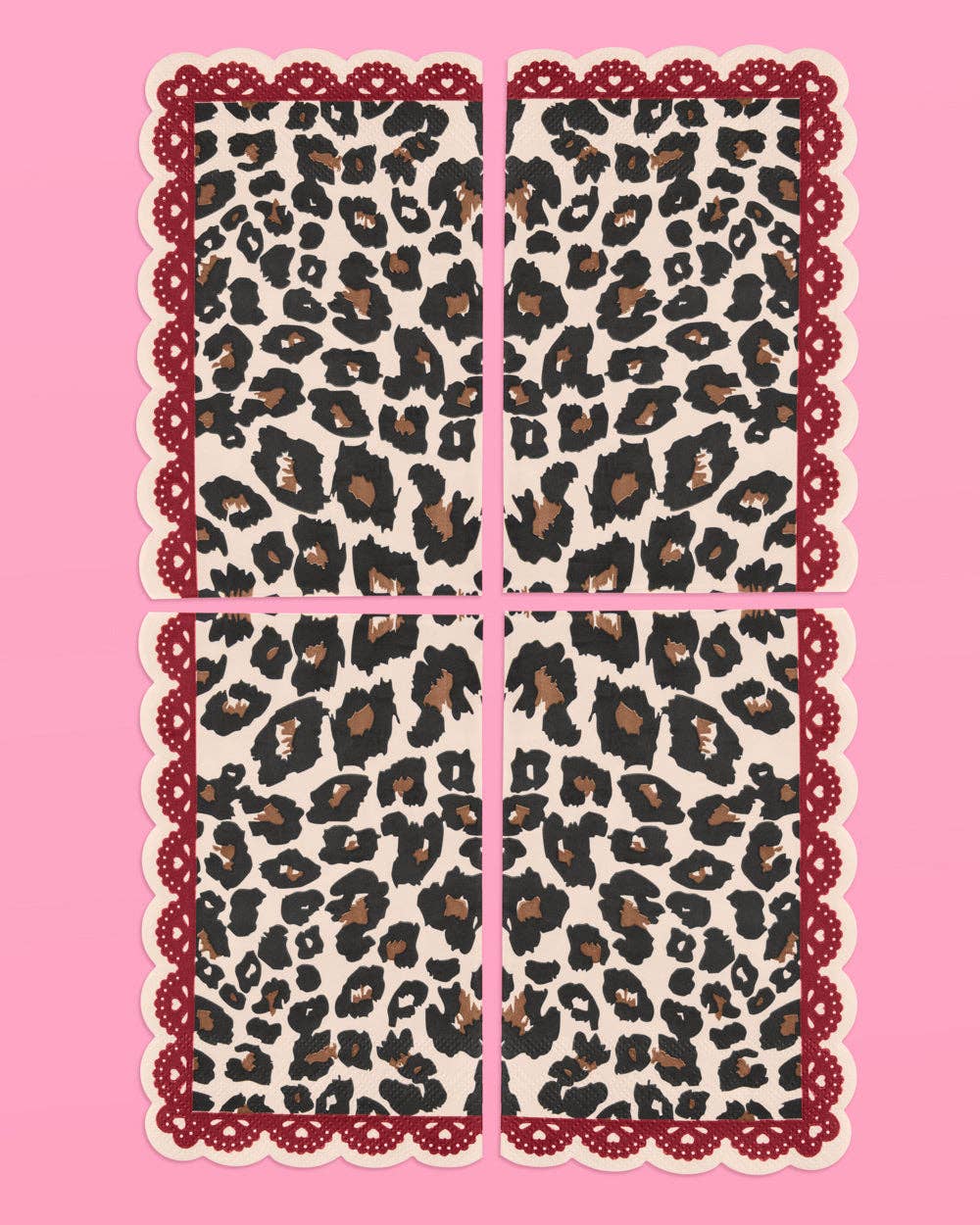 Wild Thing Napkins - 25 paper napkins, cheetah, safari, Vday