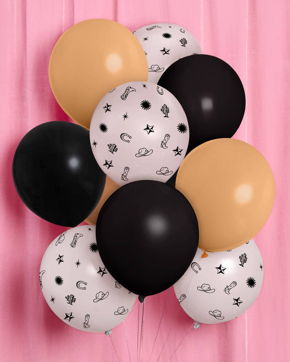 Texas Hold 'Em Balloons - western, rodeo, birthday party