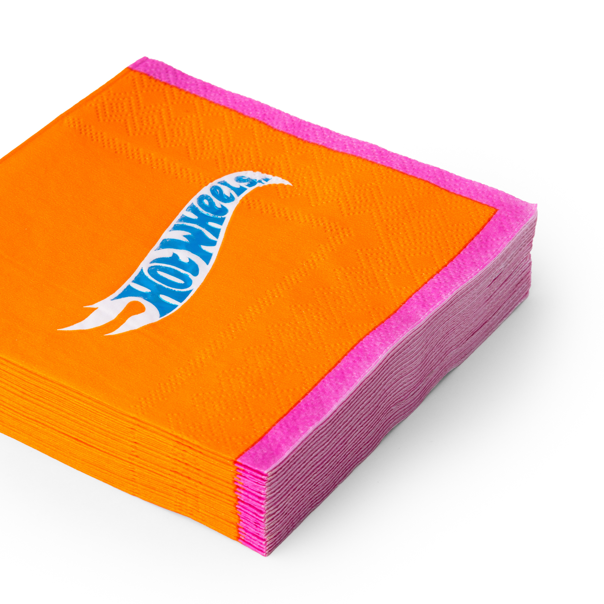 HOT WHEELSâ„¢ ORANGE SMALL NAPKINS