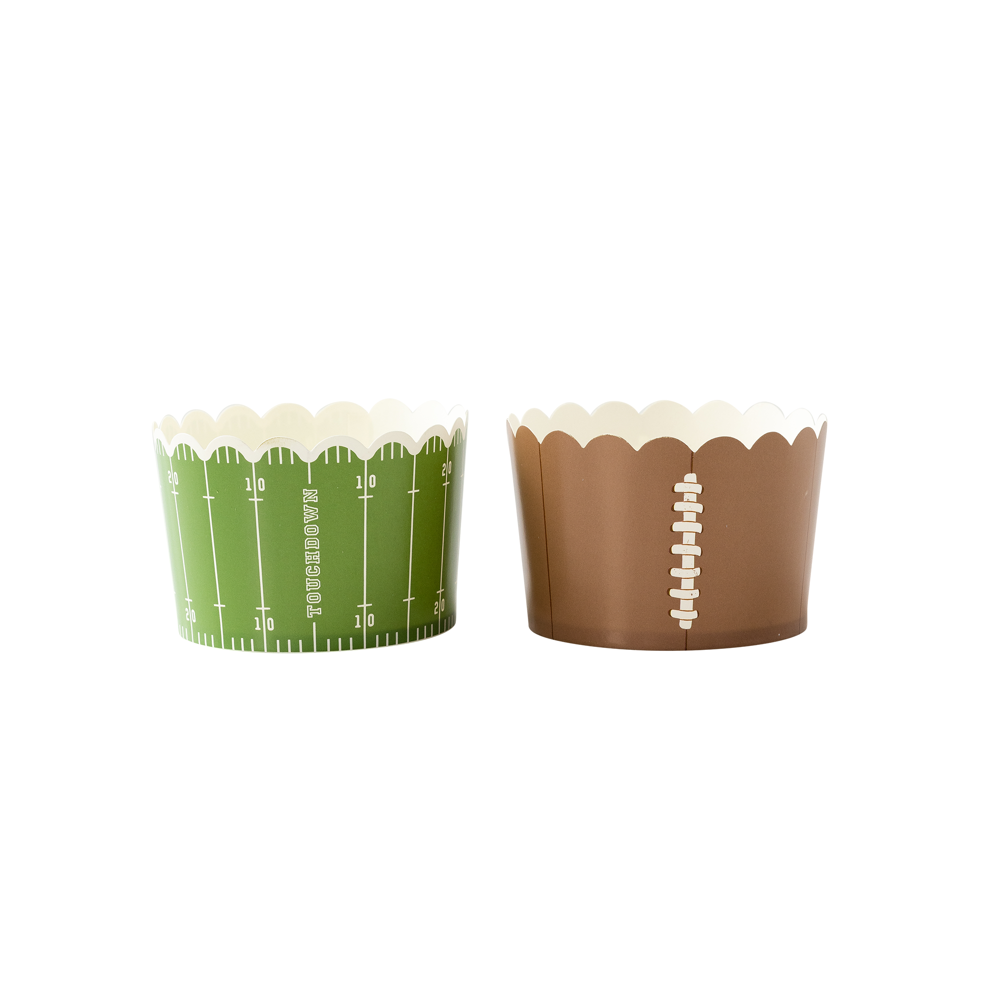 FTB914 - Football Jumbo Baking/Food Cups