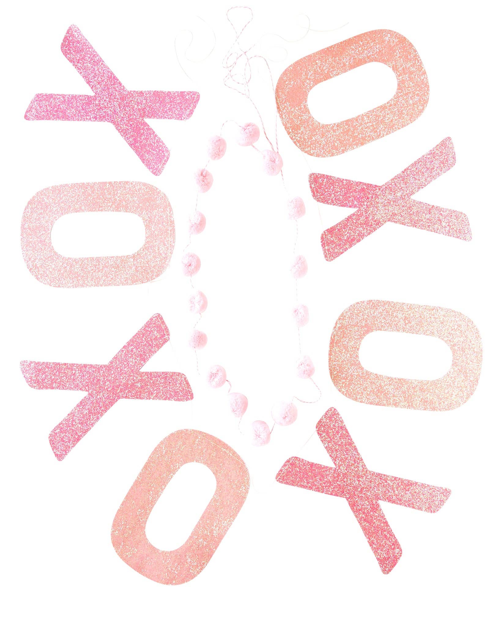 VAL1006 - XOXO Glitter Banner Set