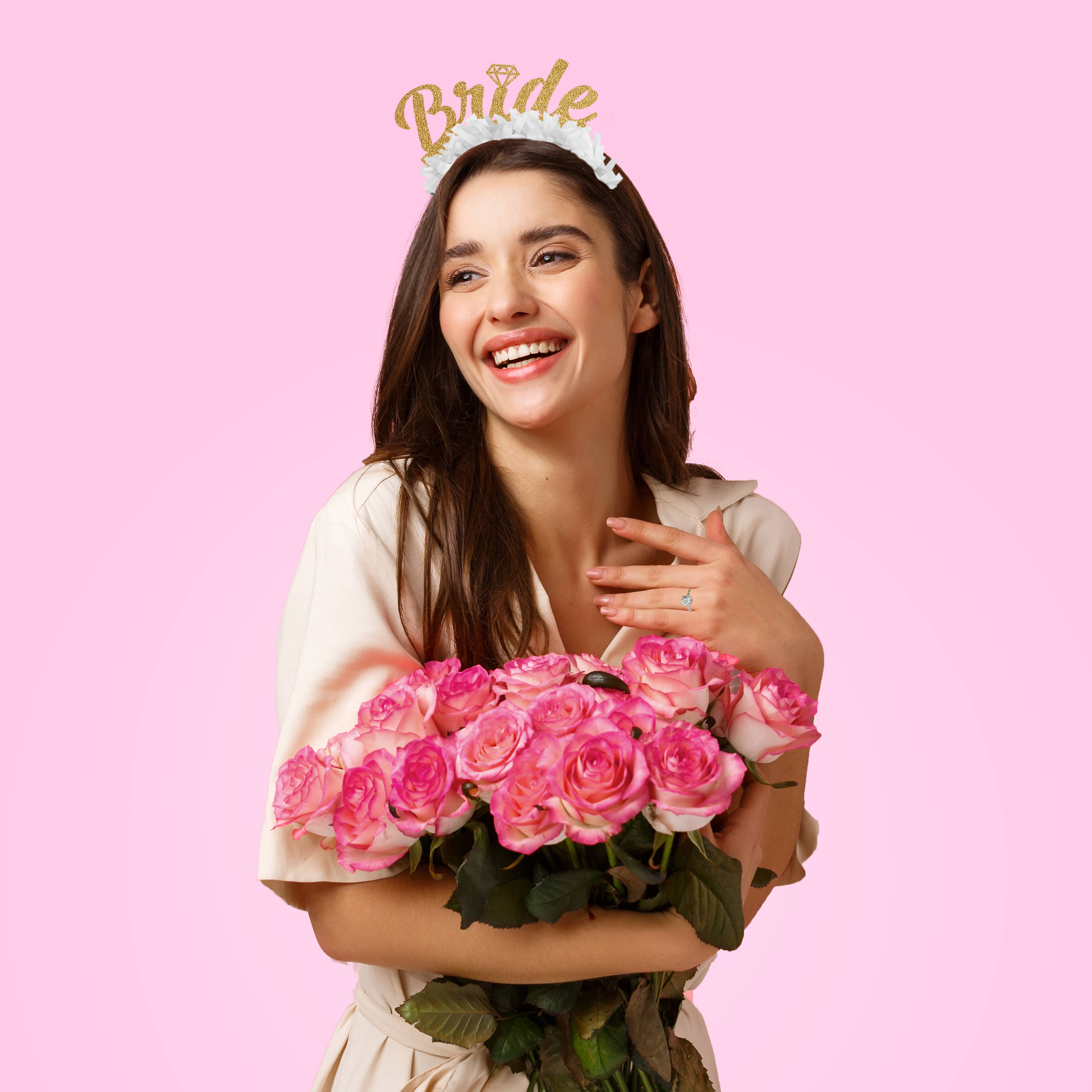 The Original Bride Bachelorette Party Headband Crown
