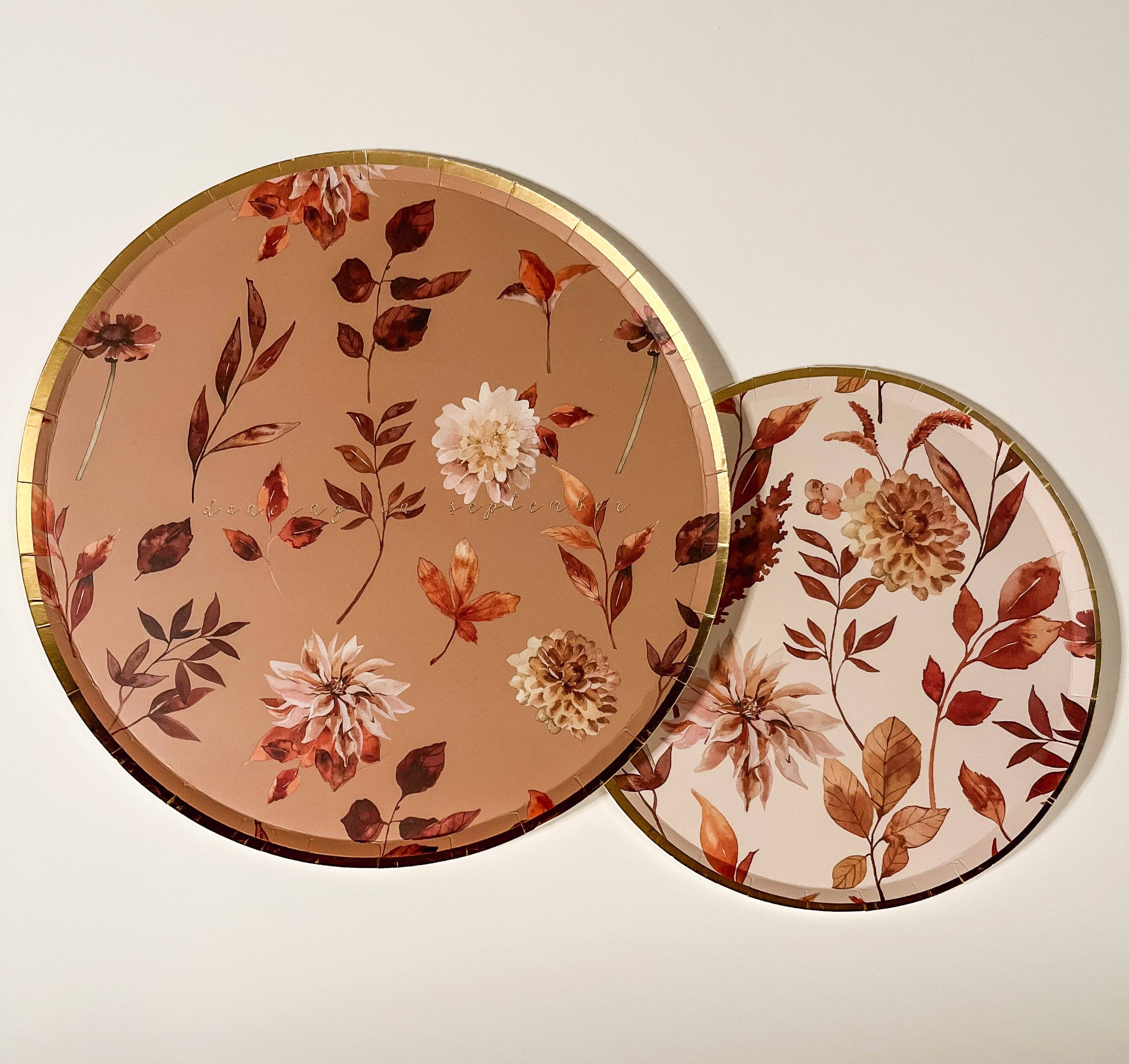 Fall Leaf Dinner Plate (8pcs)