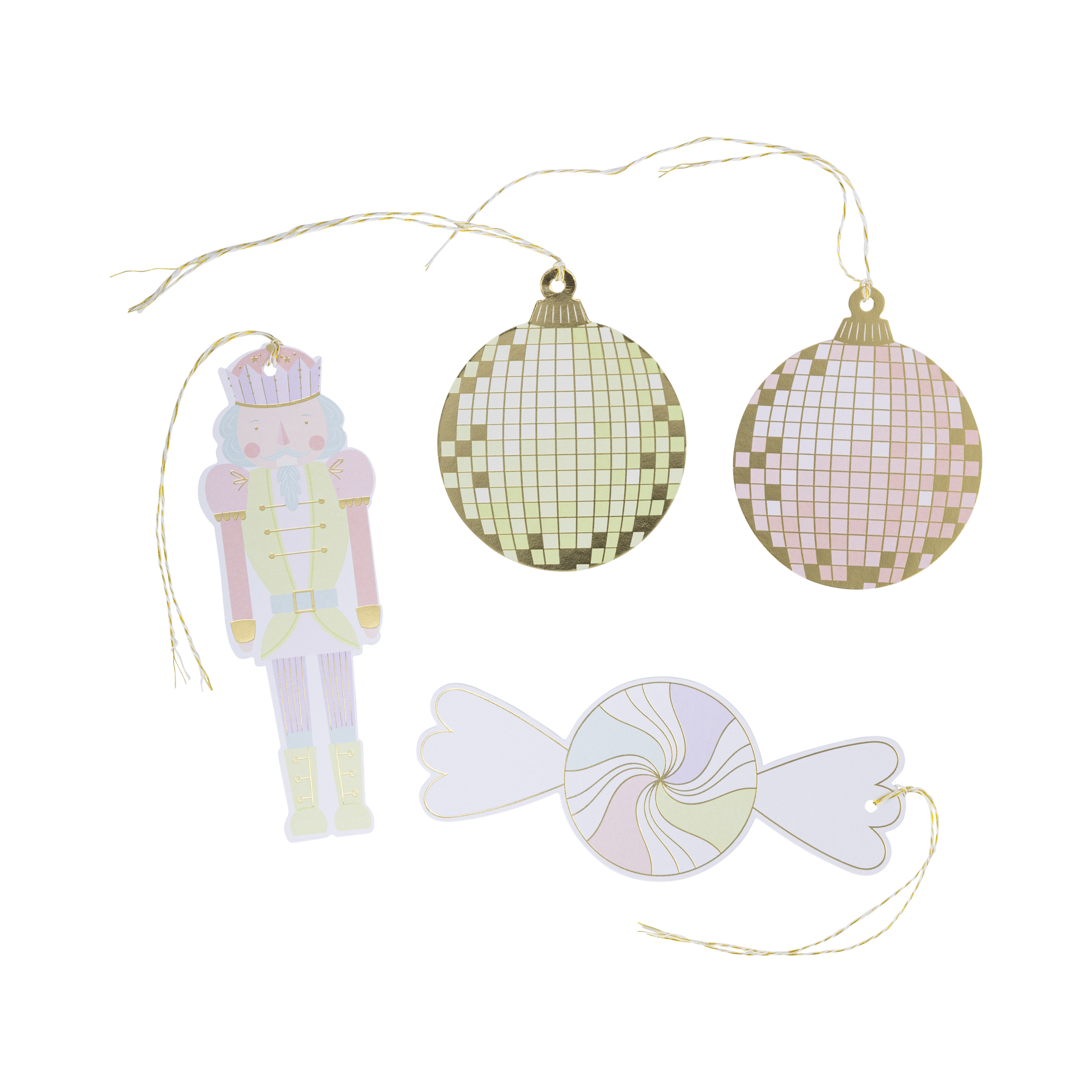 PLGT158- Nutcracker DIsco Tag Set