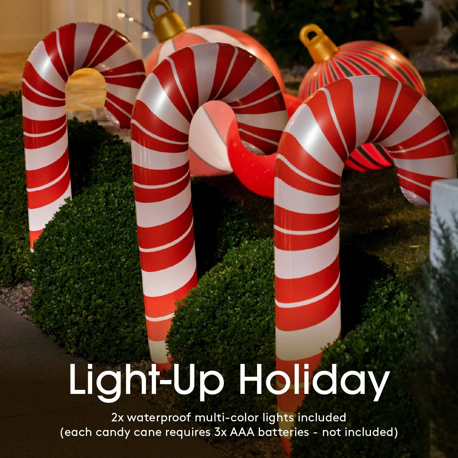 Inflatable Candy Canes