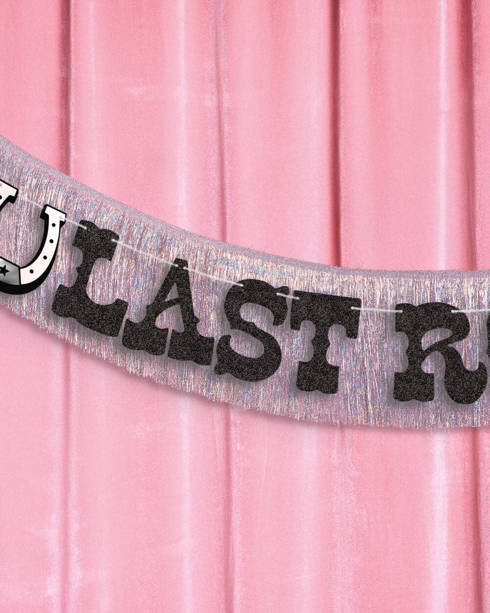 Last Rodeo Banner - two piece bachelorette banner, 5.5' long